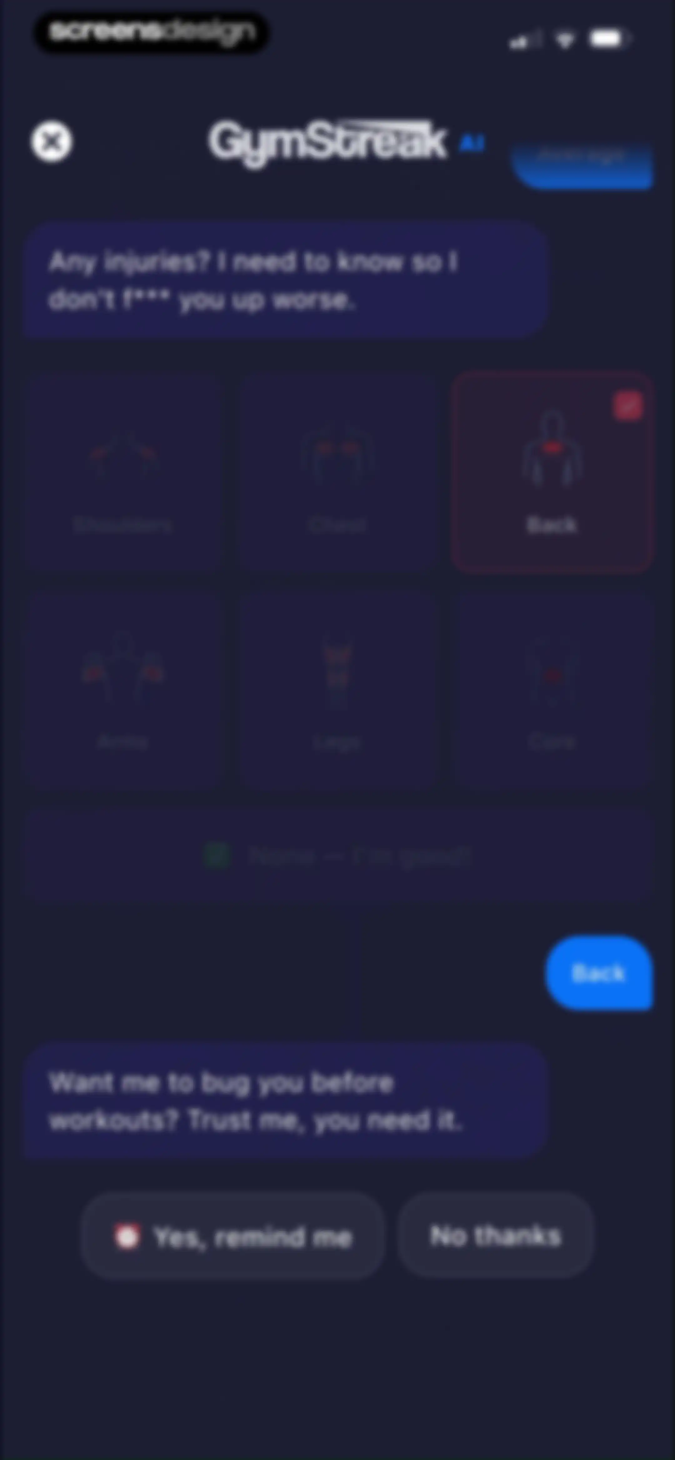 GymStreak: AI Personal Trainer screen 44