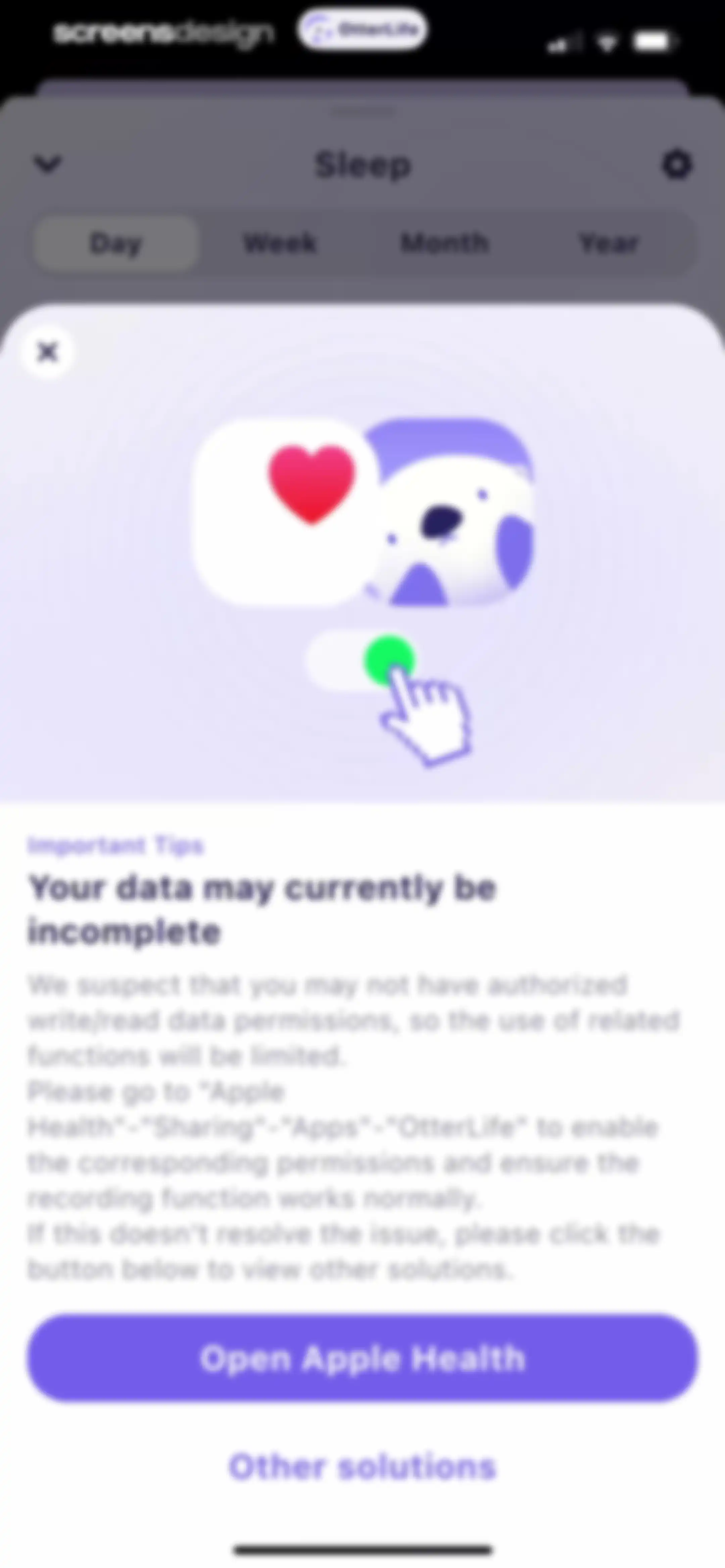 OtterLife: AI Health Tracker screen 126