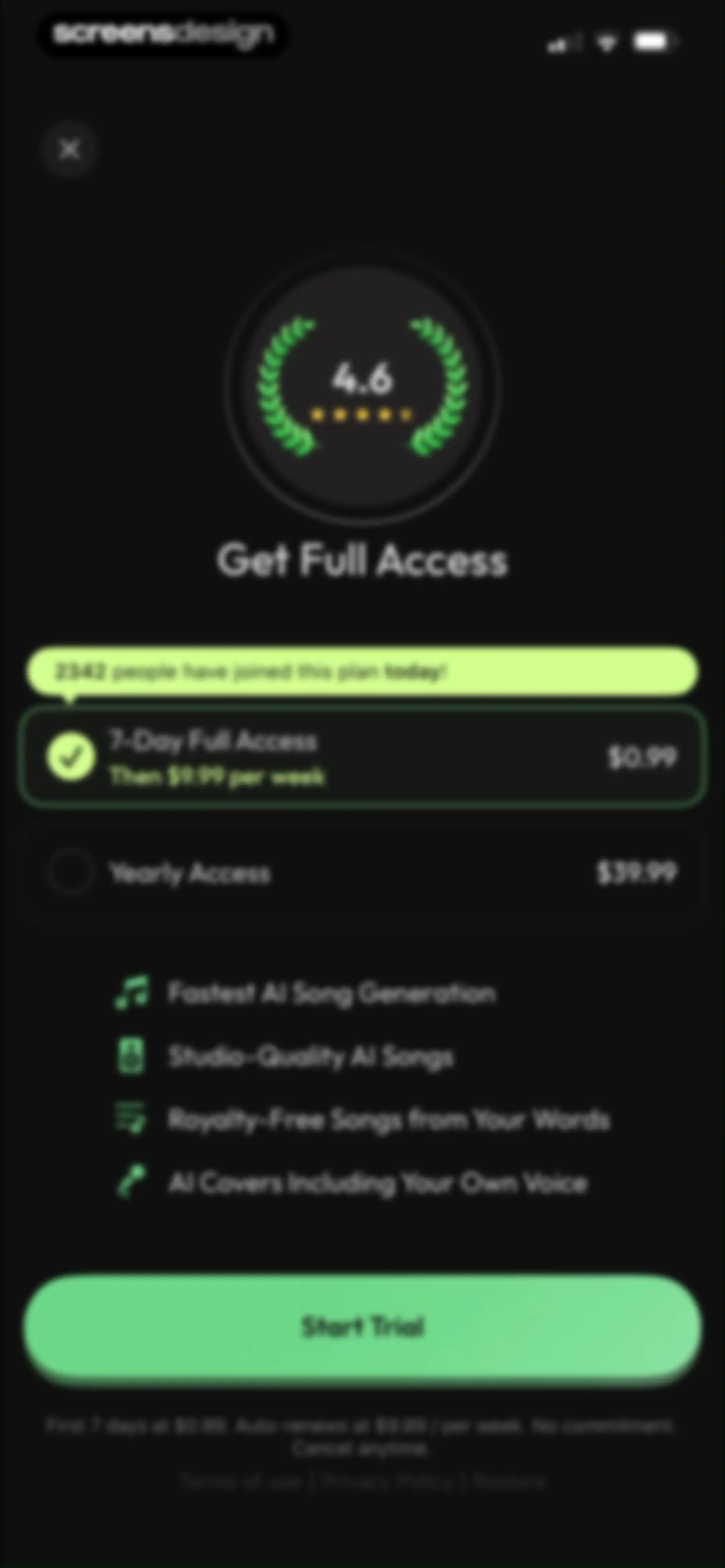 Beatron: AI Song Generator screen 13