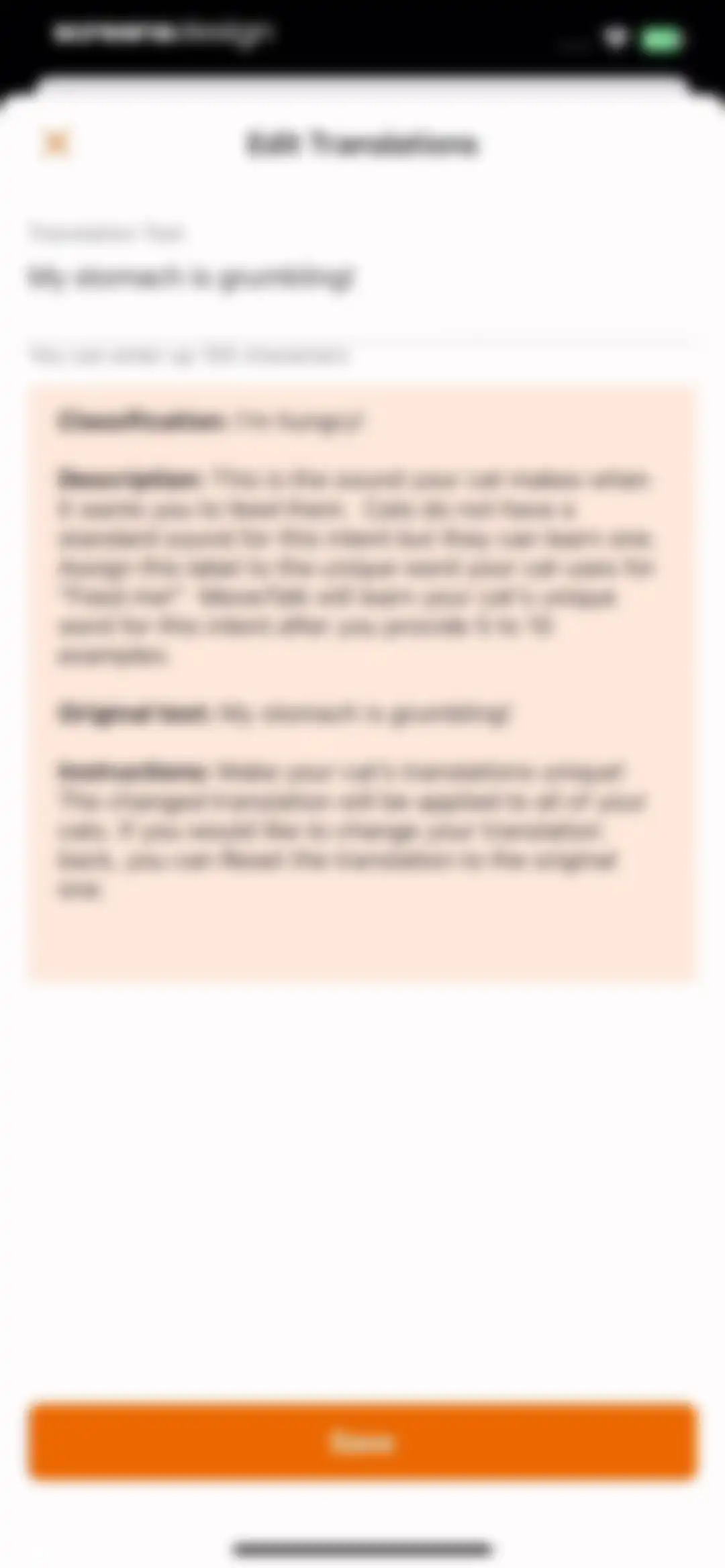 MeowTalk Cat Translator screen 46