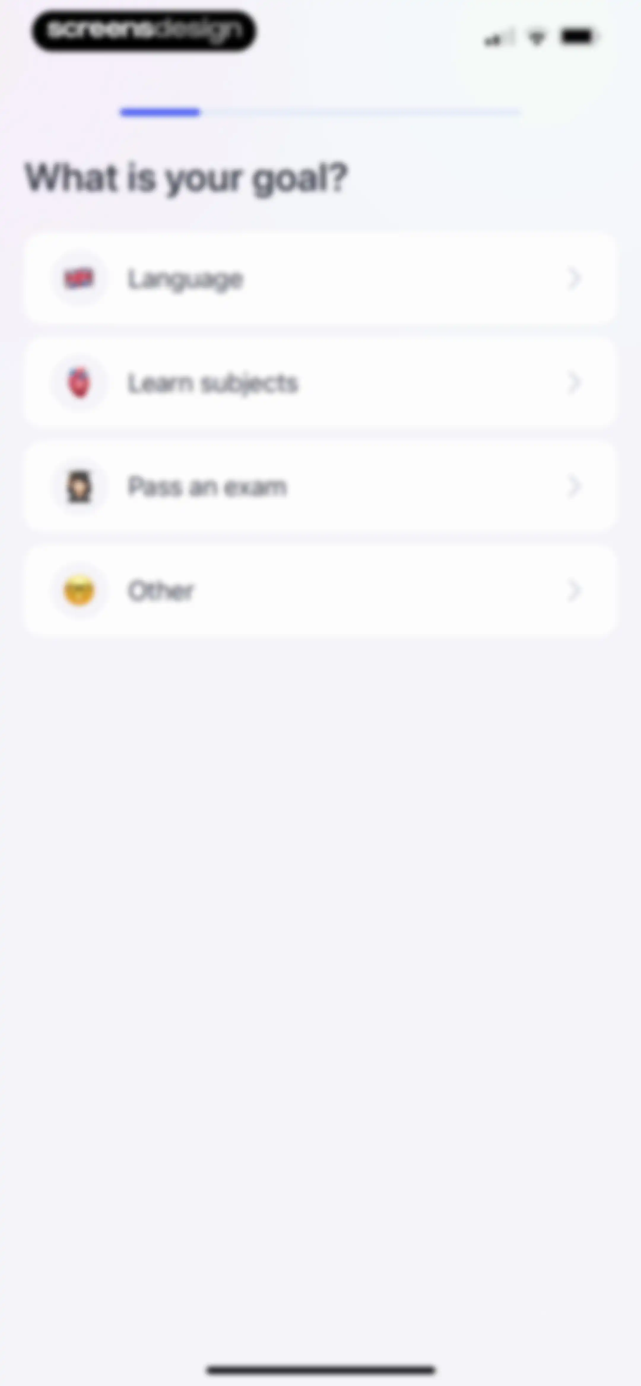 Cogni: Flashcards Learning screen 5