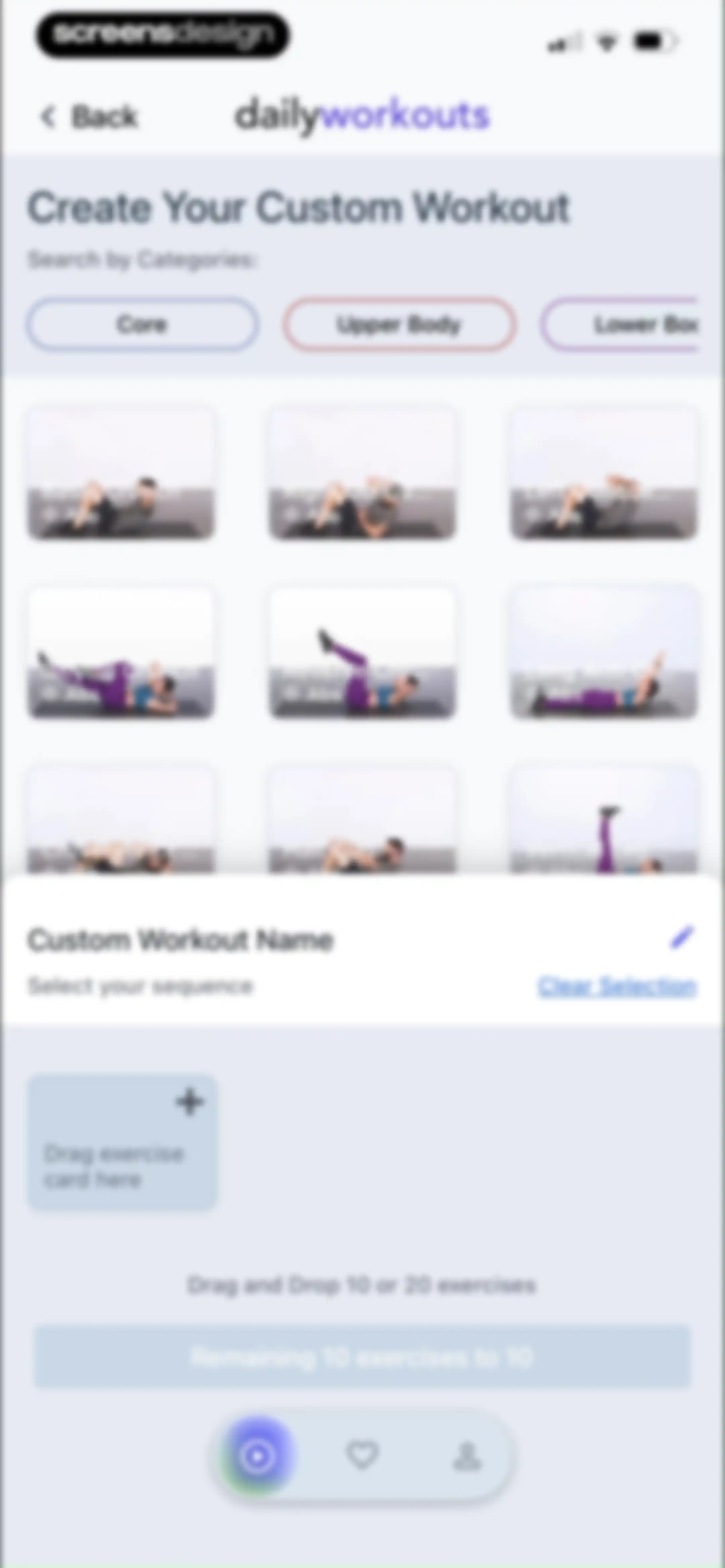 Daily Workouts - Home Fitness screen 32