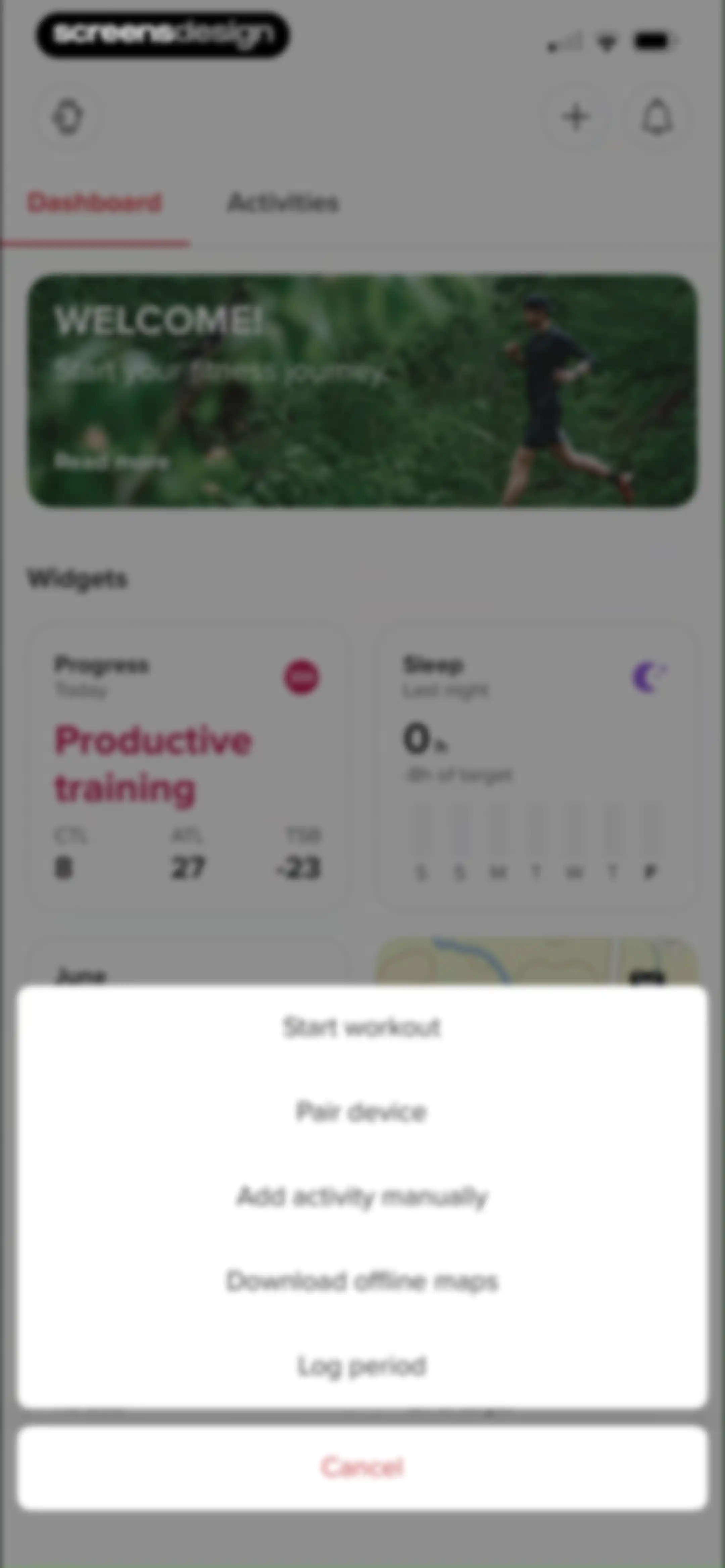 Sports Tracker: Run Bike Hike screen 150