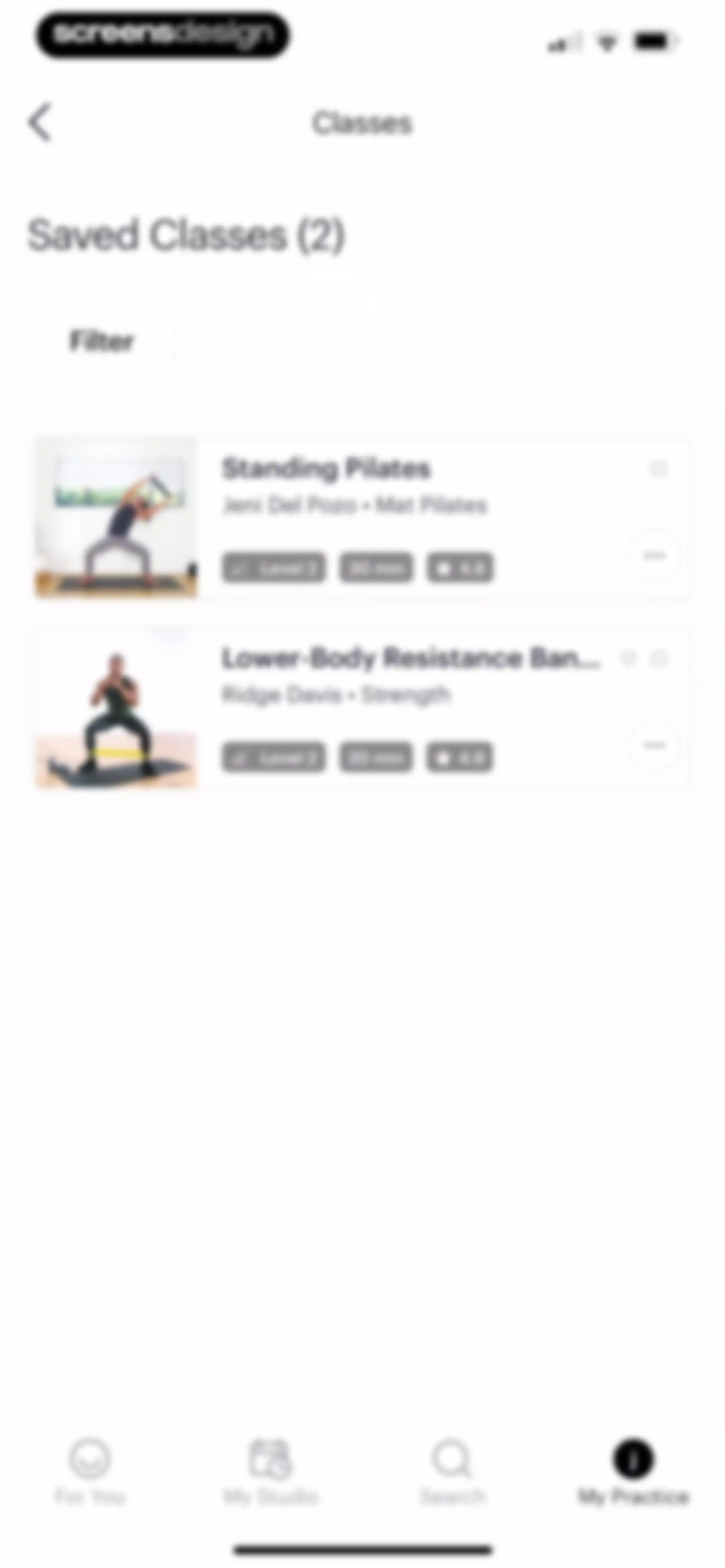 Glo | Yoga and Meditation App screen 105