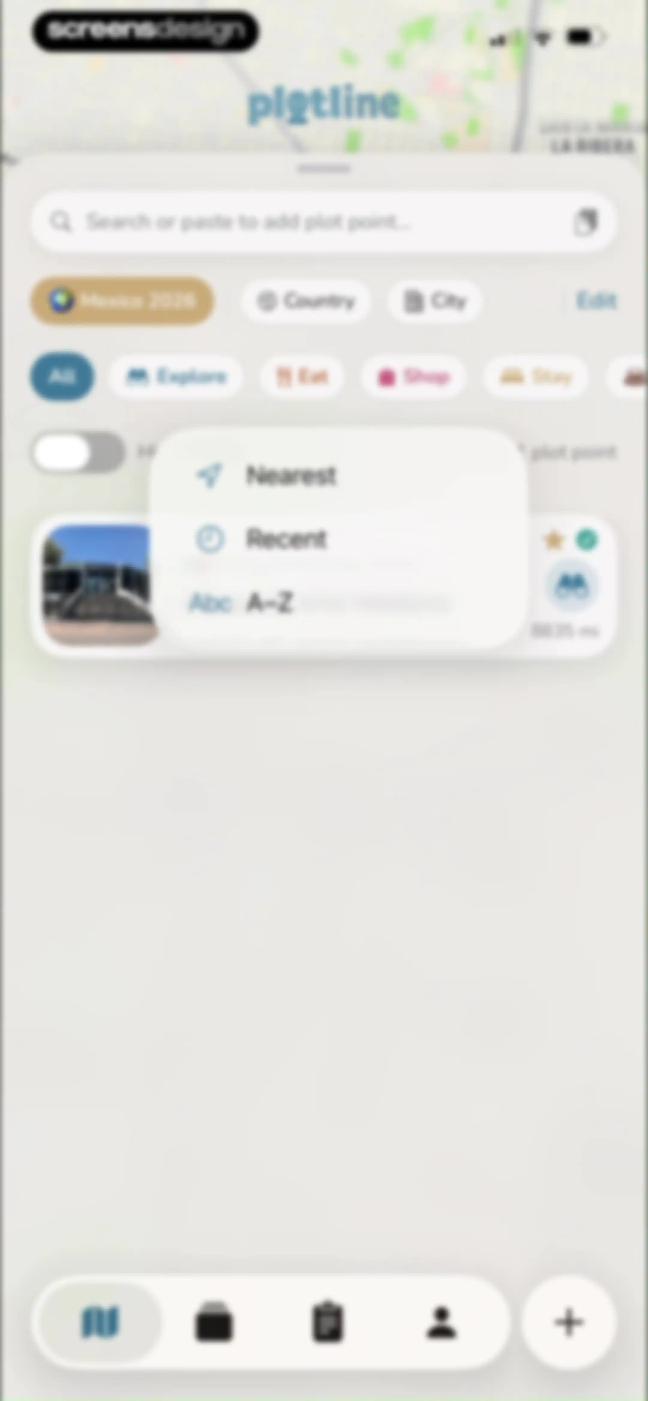 Plotline: Travel Map & Planner screen 55