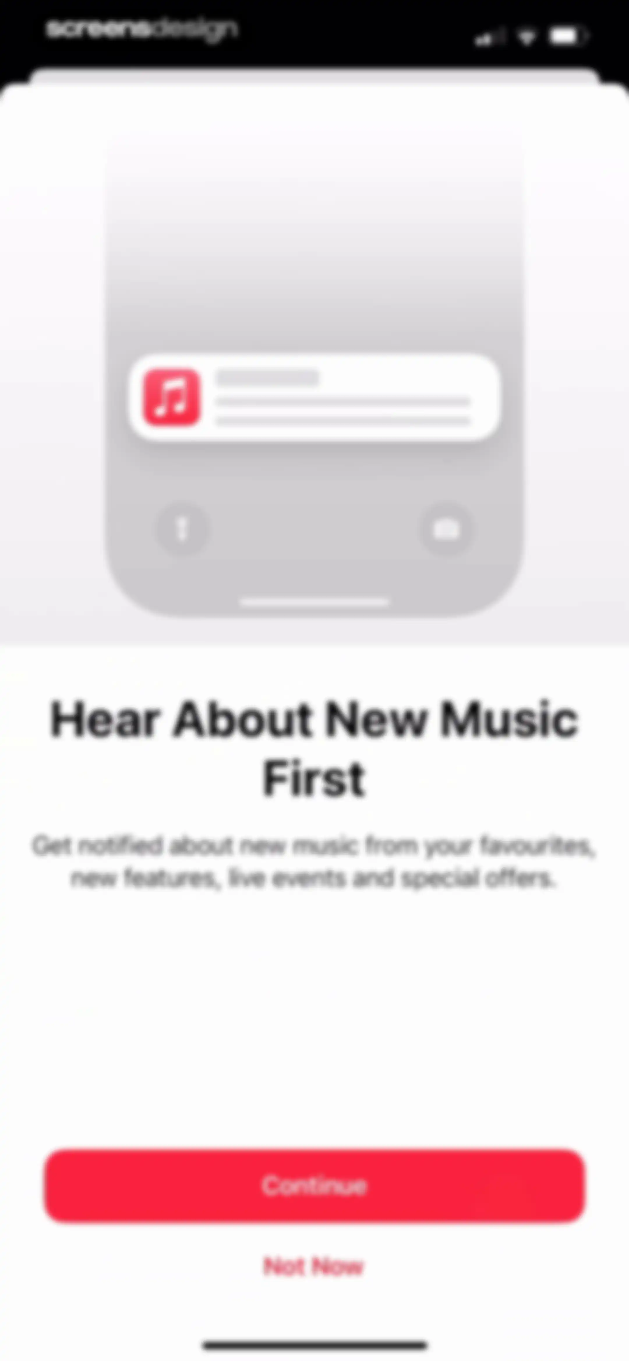 Apple Music screen 2