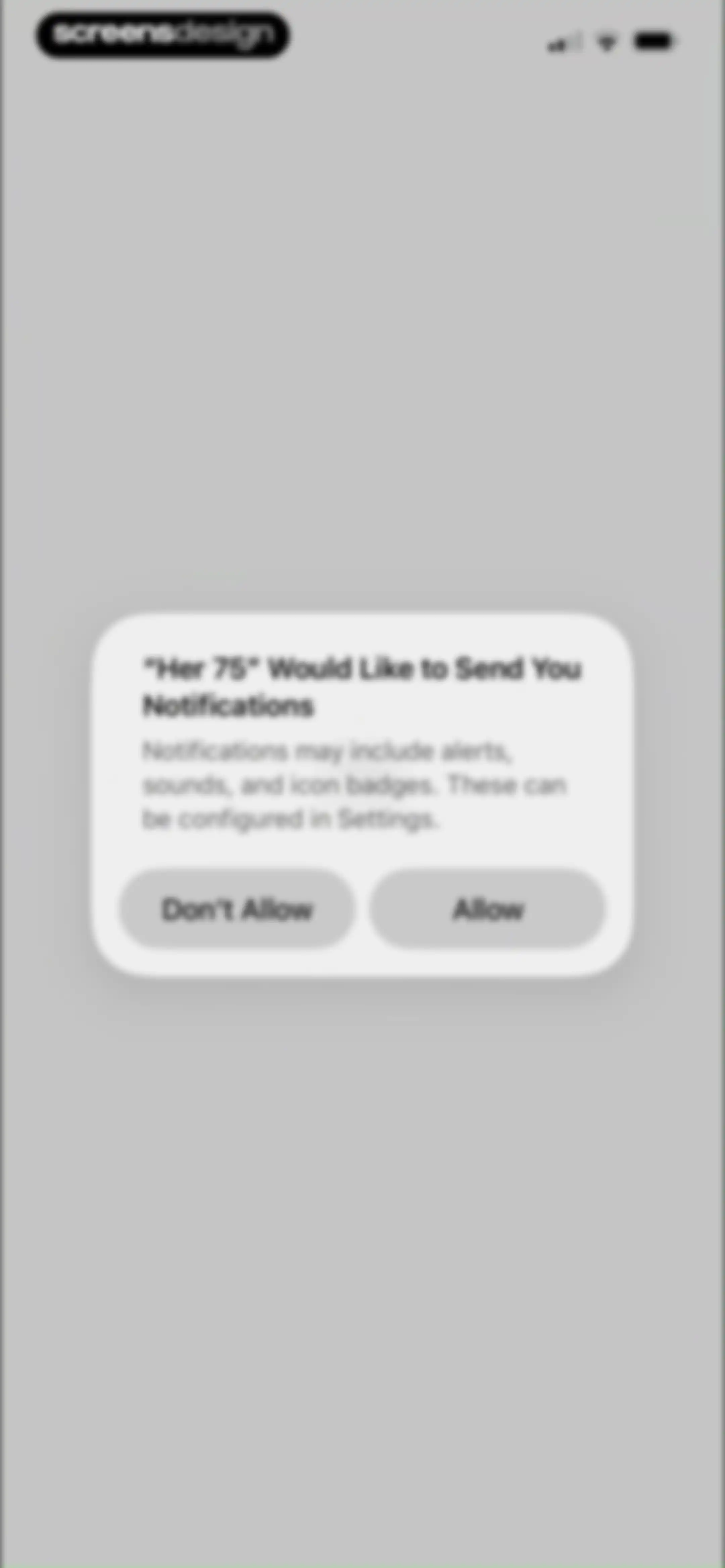 Her 75 screen 2