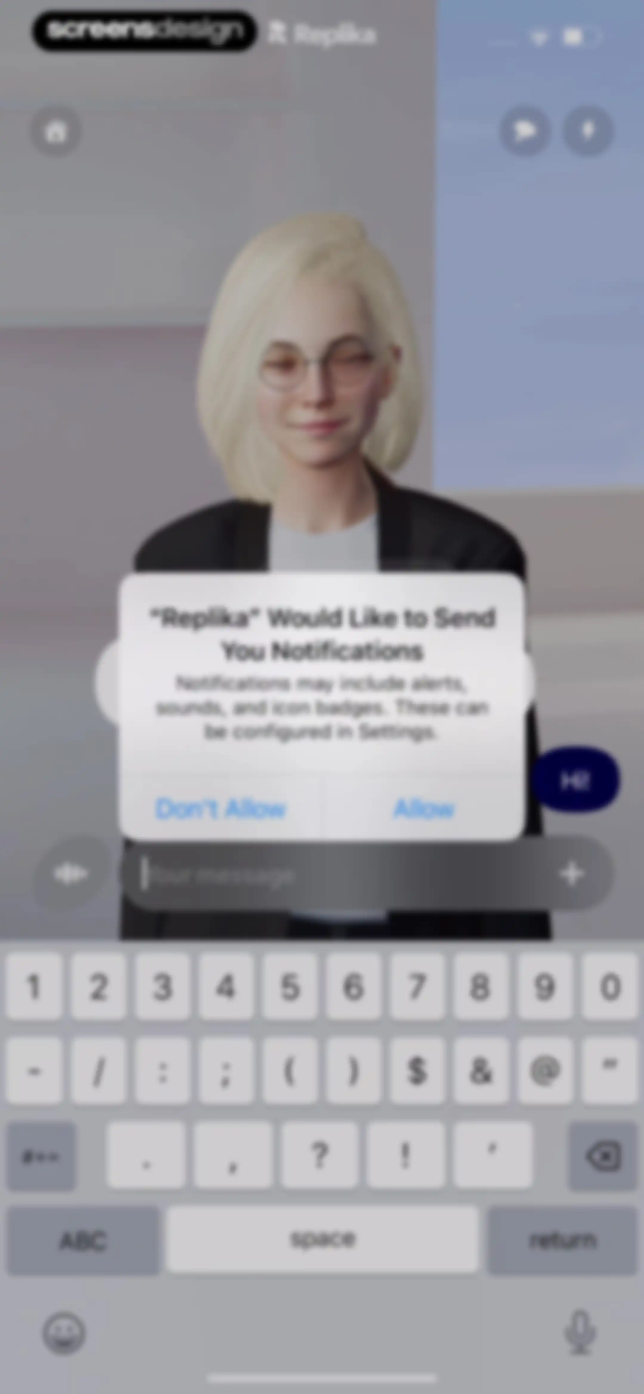 Replika - AI Companion Chat screen 36