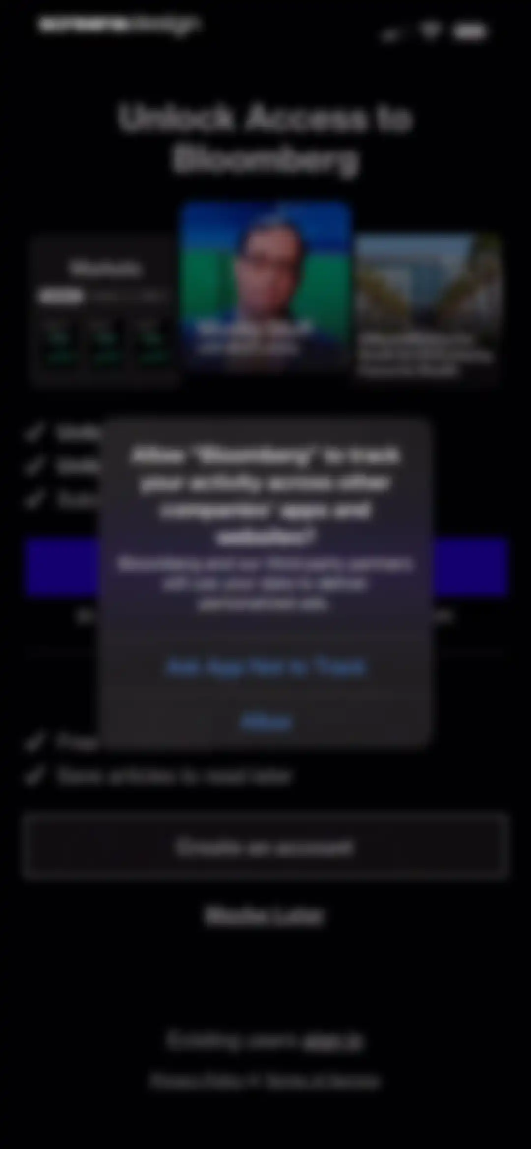 Bloomberg: Business News Daily screen 6