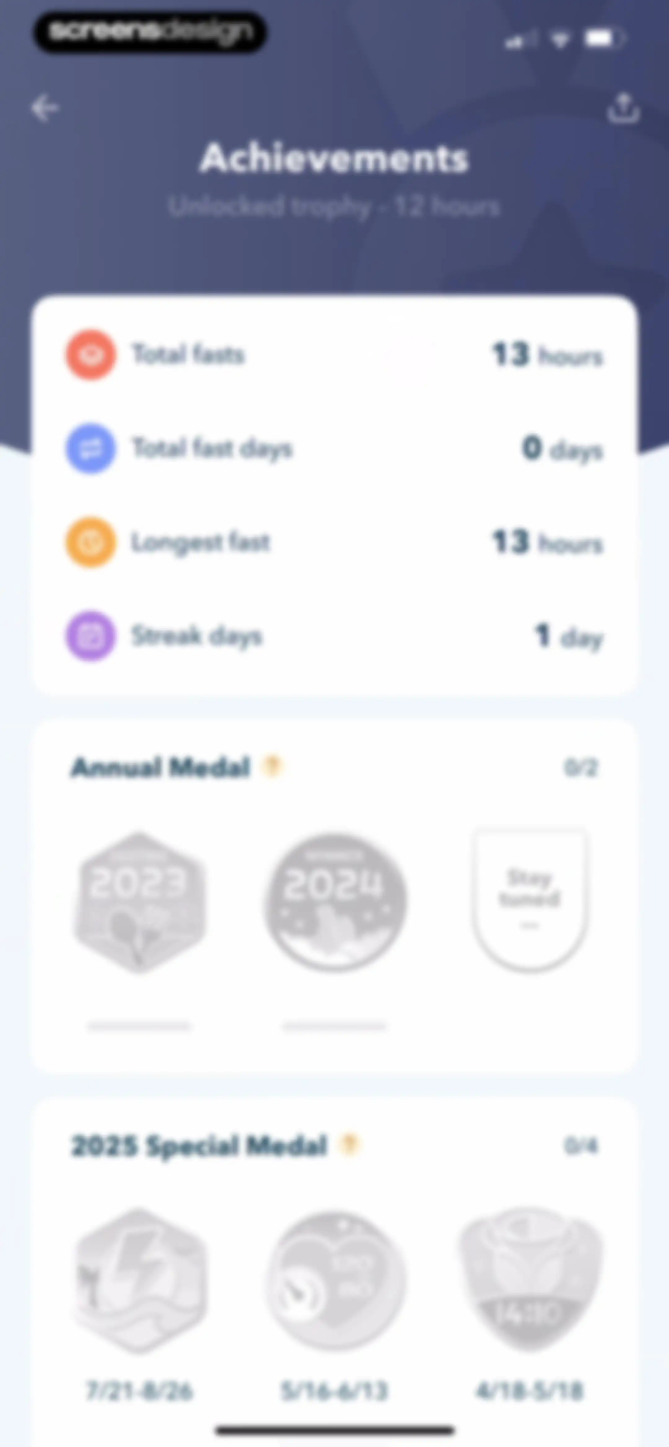 Intermittent Fasting Tracker - screen 314