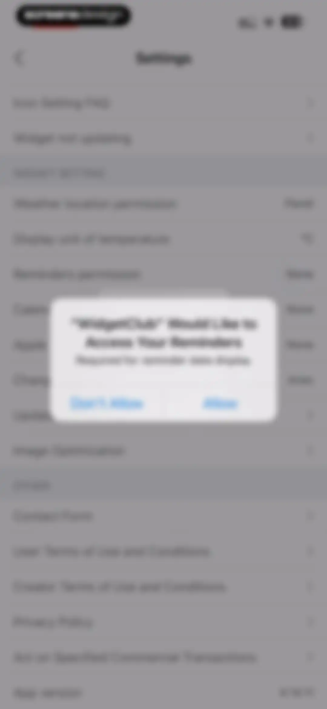 WidgetClub:Widget, Theme, Icon screen 101