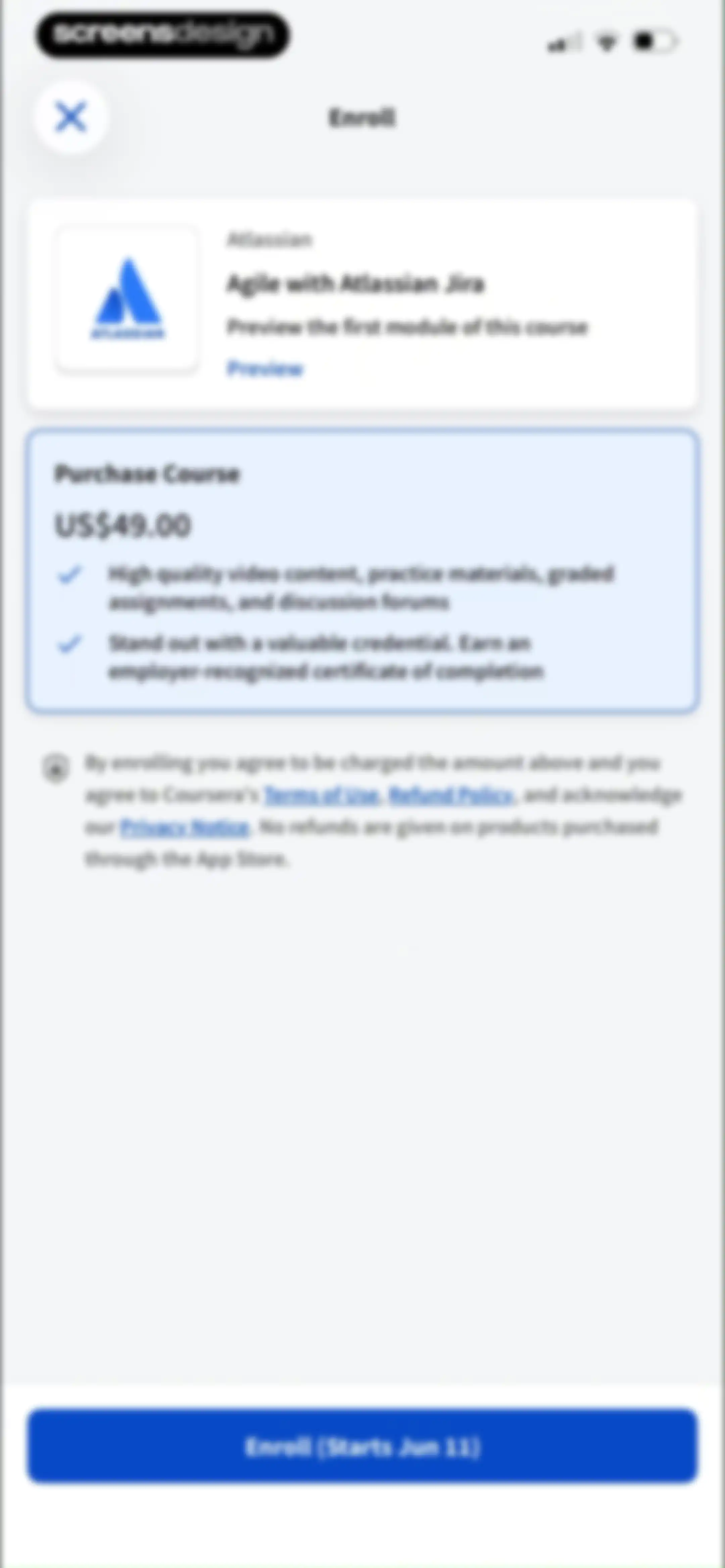 Coursera: Grow your career screen 63