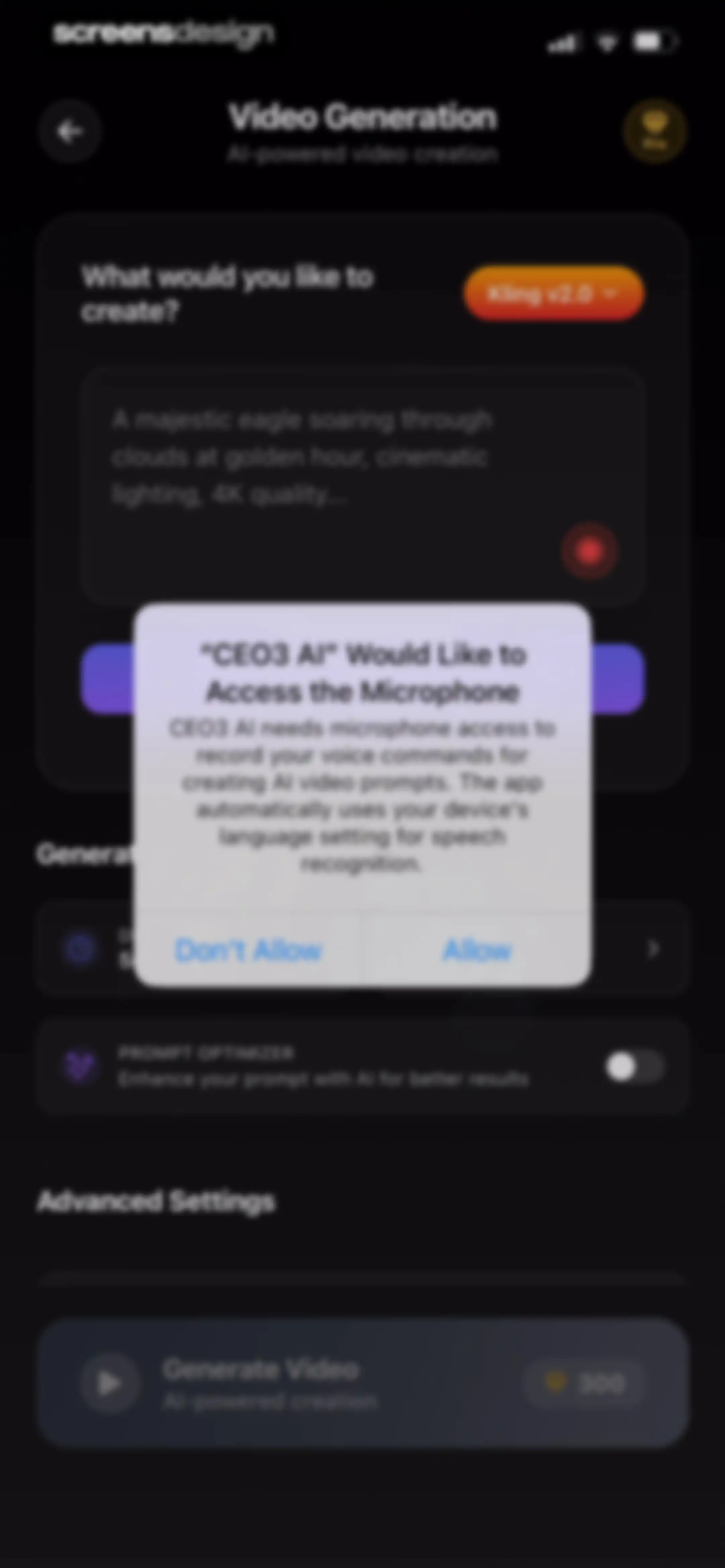 Ceo3 : AI Video Generator screen 19