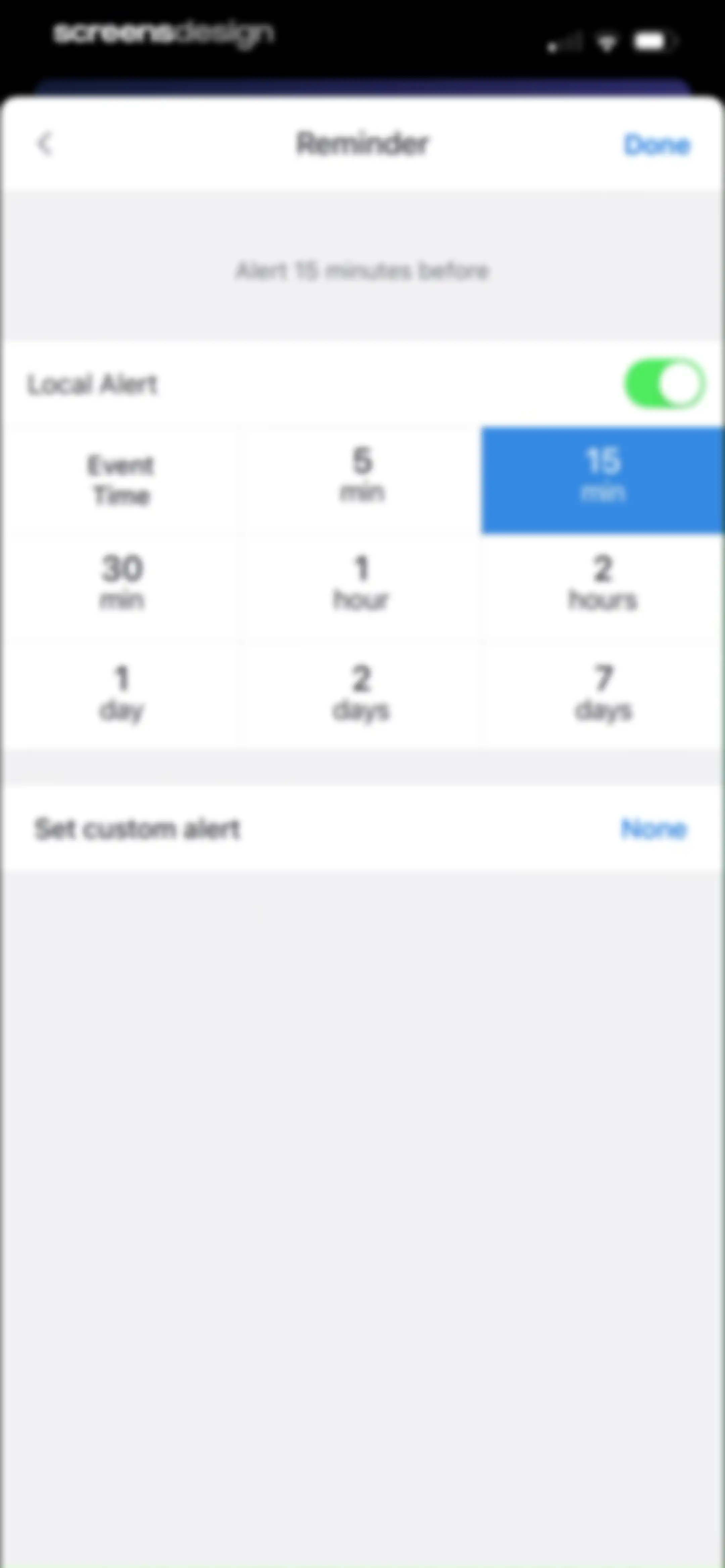 Calendars: Schedule Planner screen 22