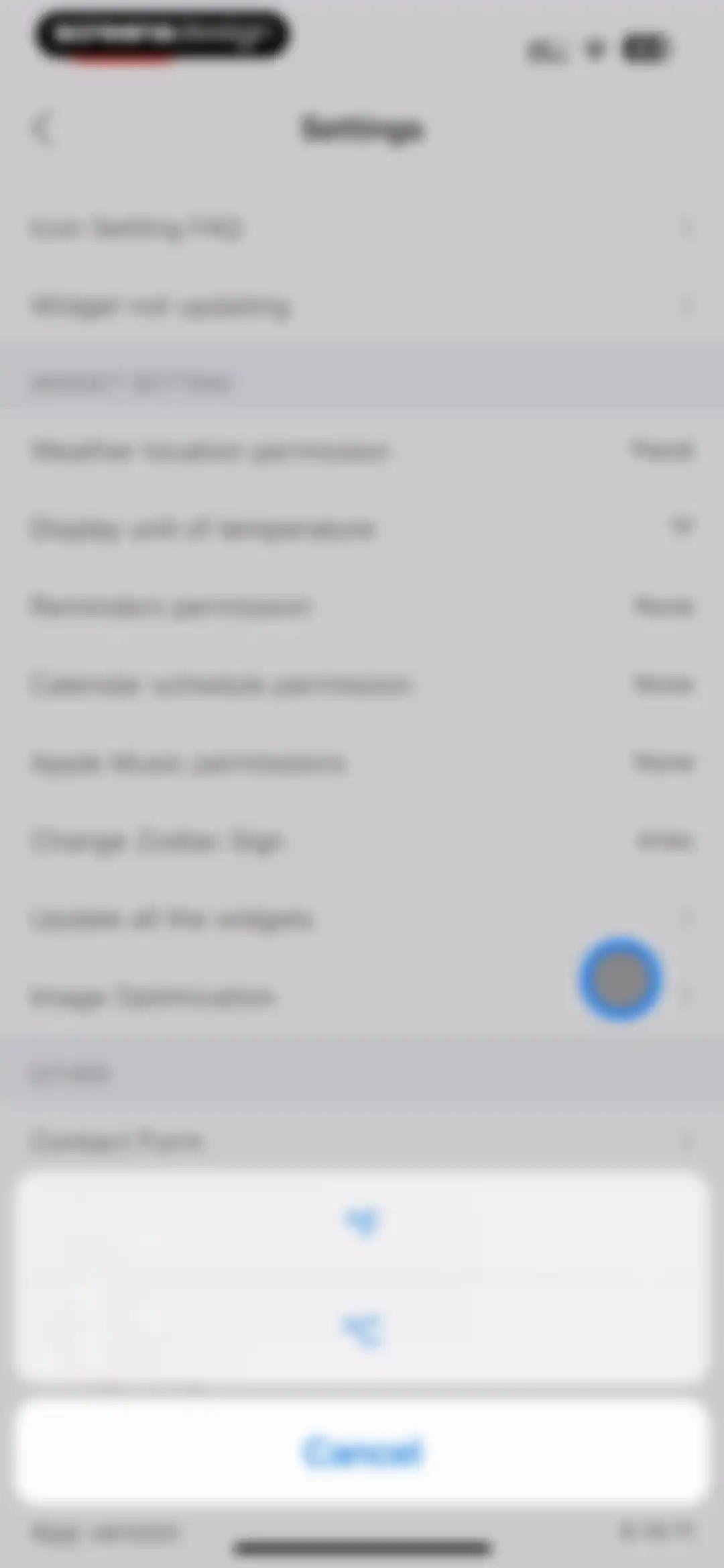 WidgetClub:Widget, Theme, Icon screen 100