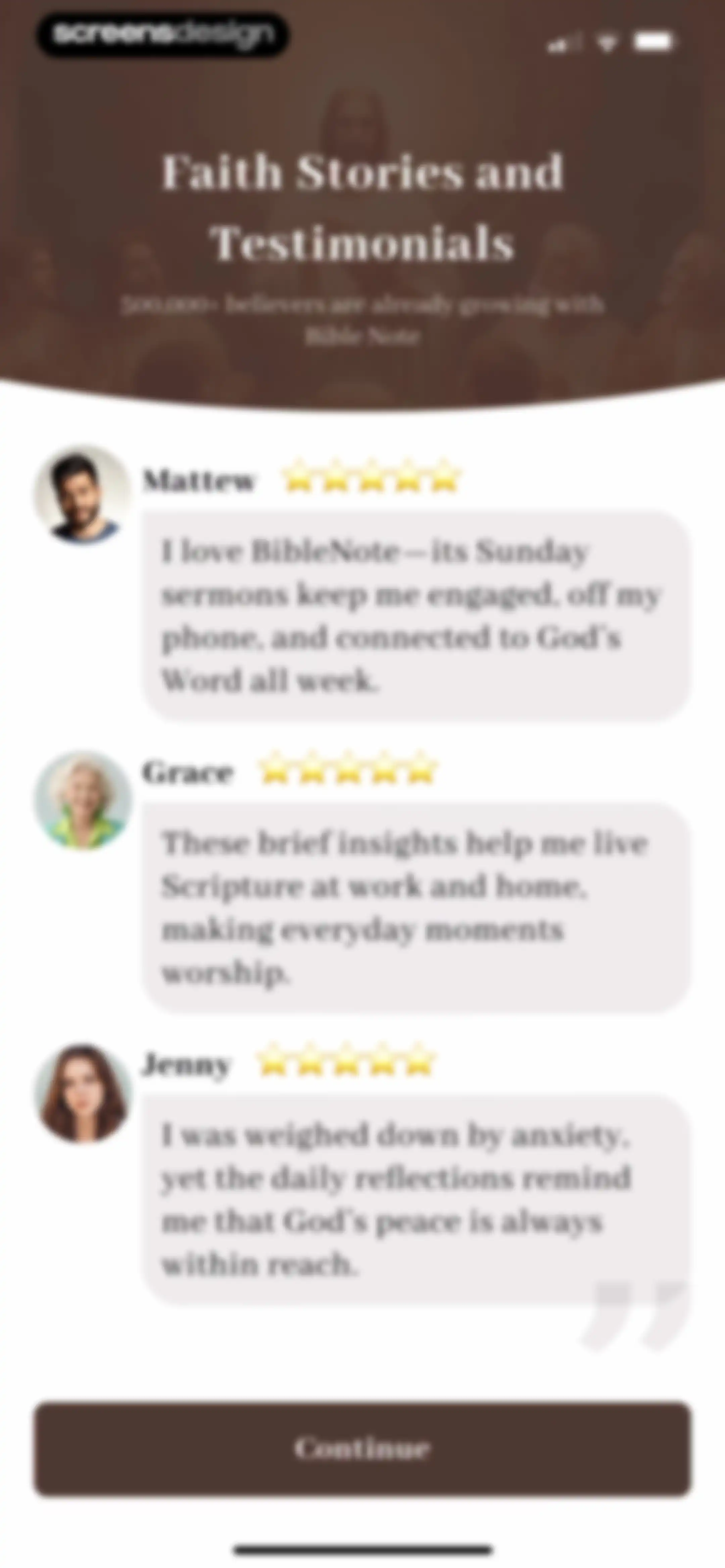 Bible Note: Sermon Notes screen 9