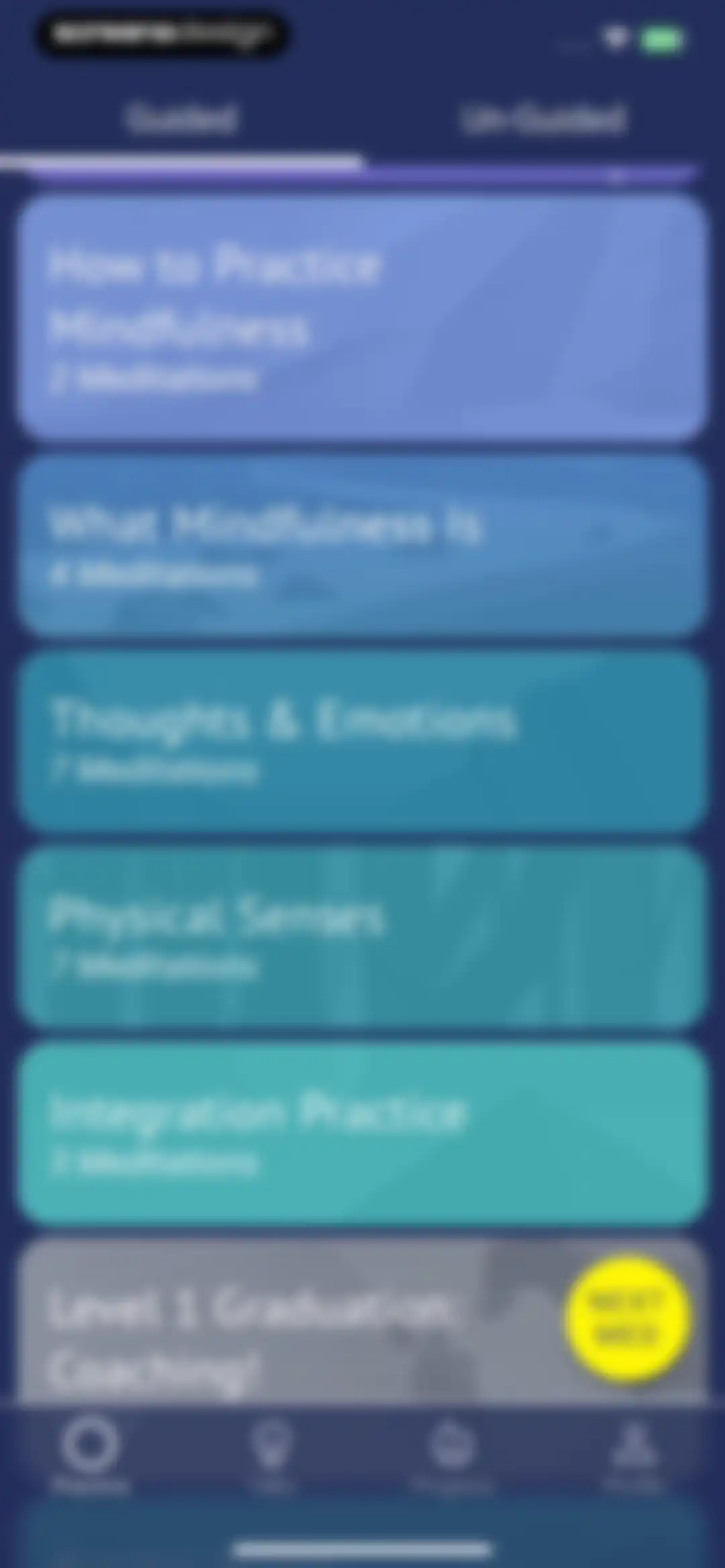 Brightmind Meditation screen 29