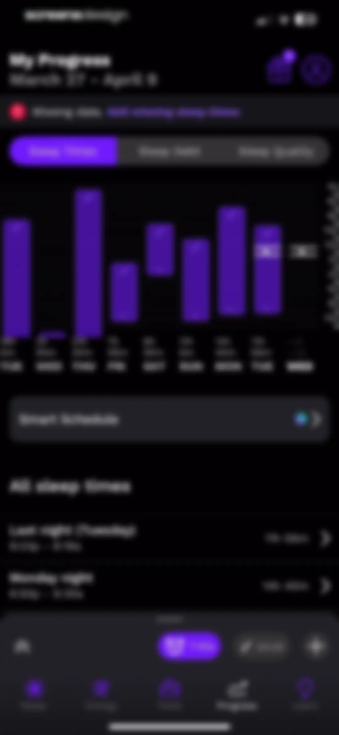 RISE: Sleep Tracker screen 130