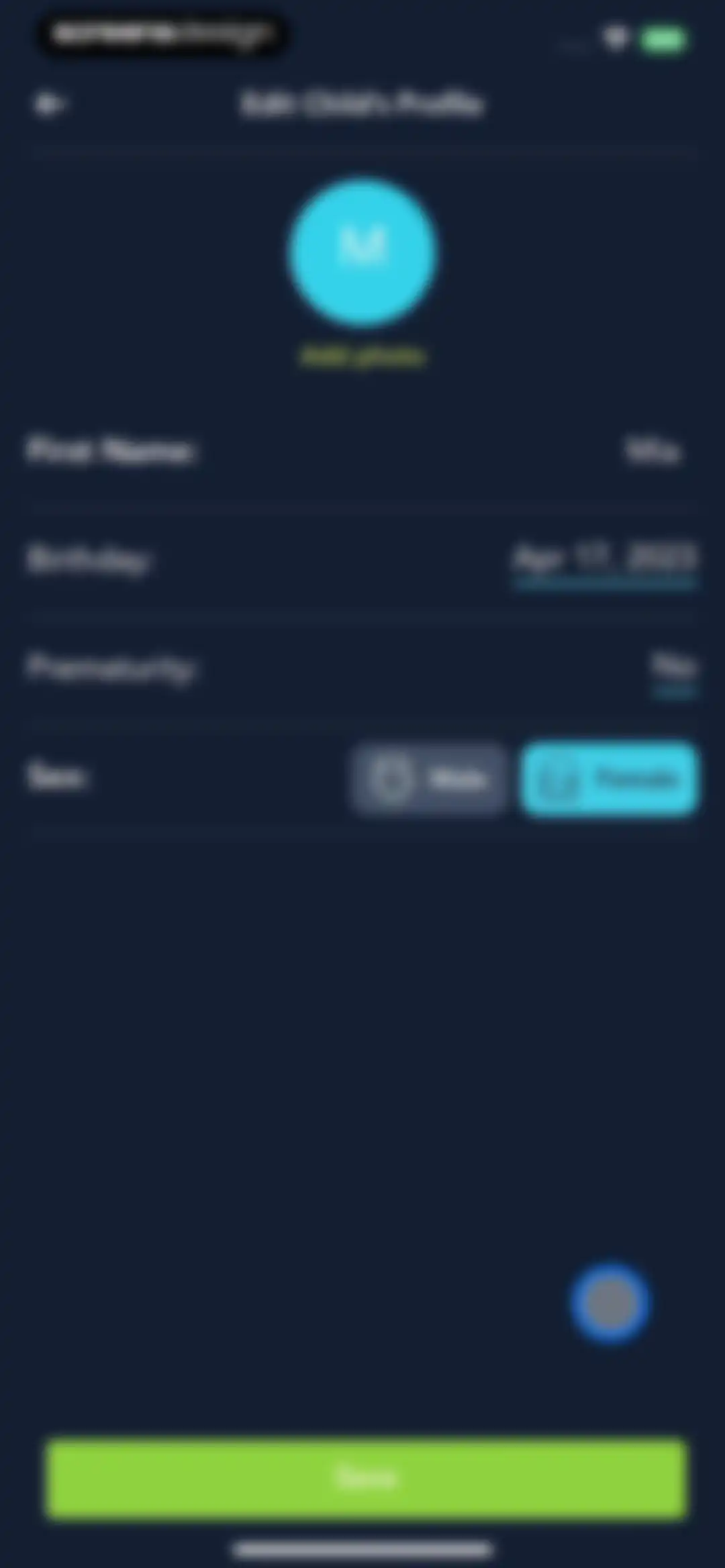 Huckleberry: Baby Tracker screen 65