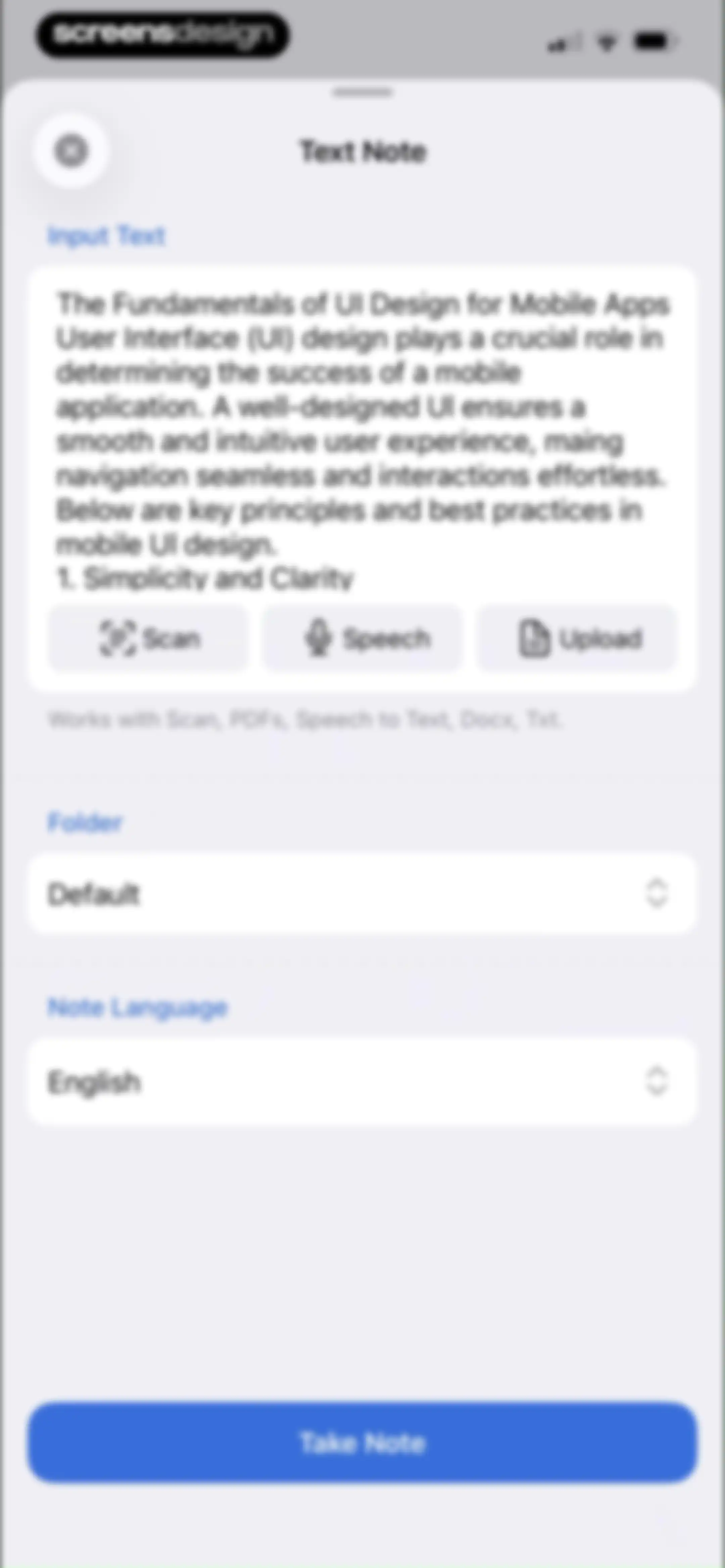 AI Note Taker - Voice to Notes screen 58