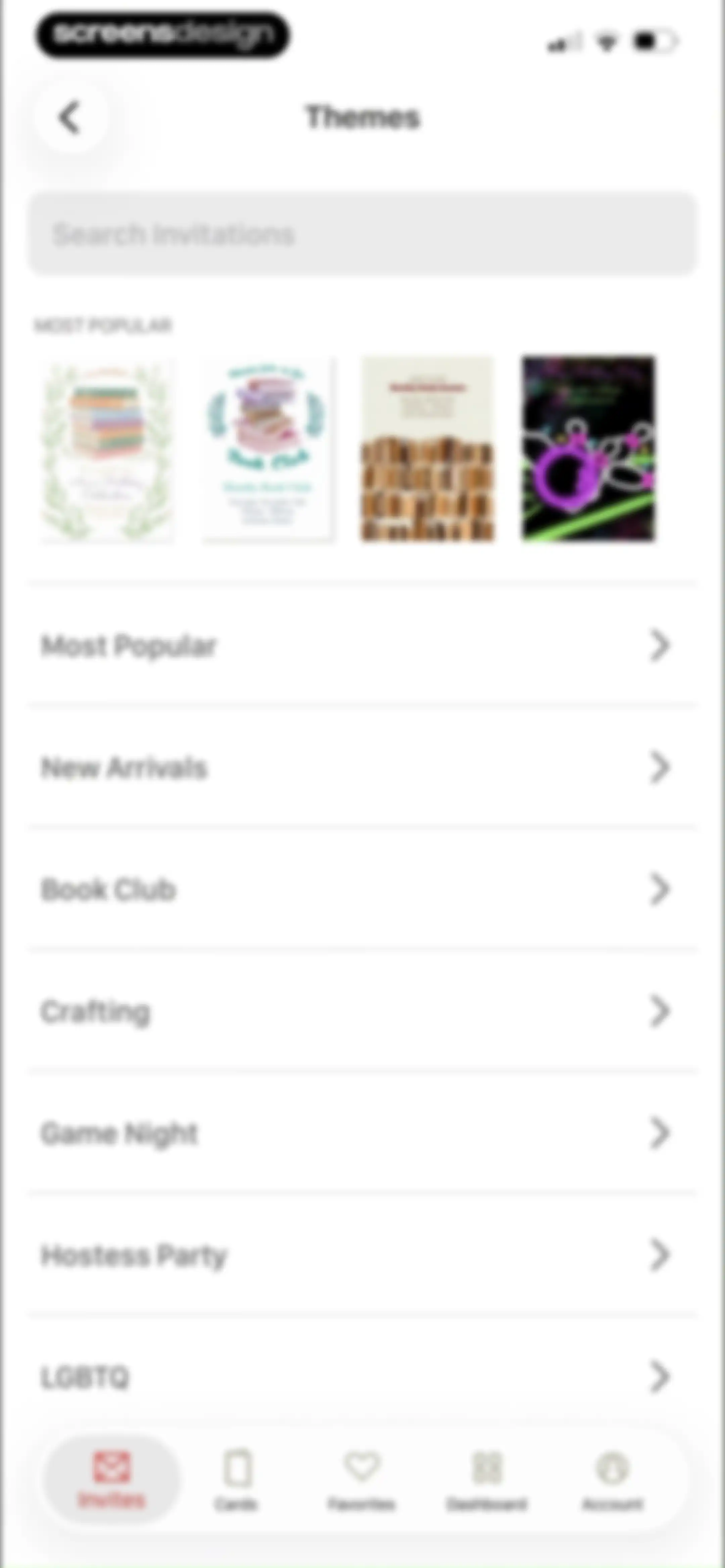 Punchbowl: Invitations & Cards screen 64