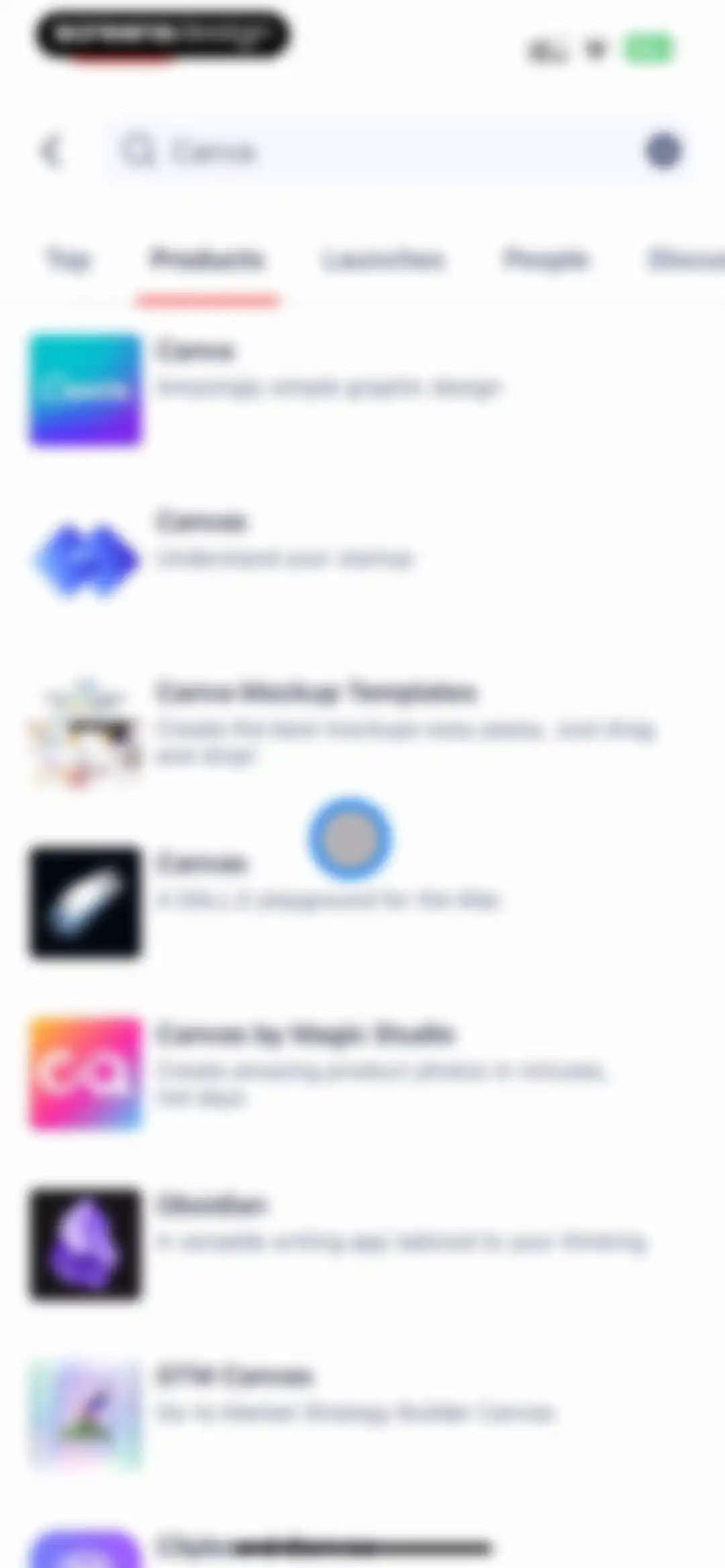 Product Hunt screen 75