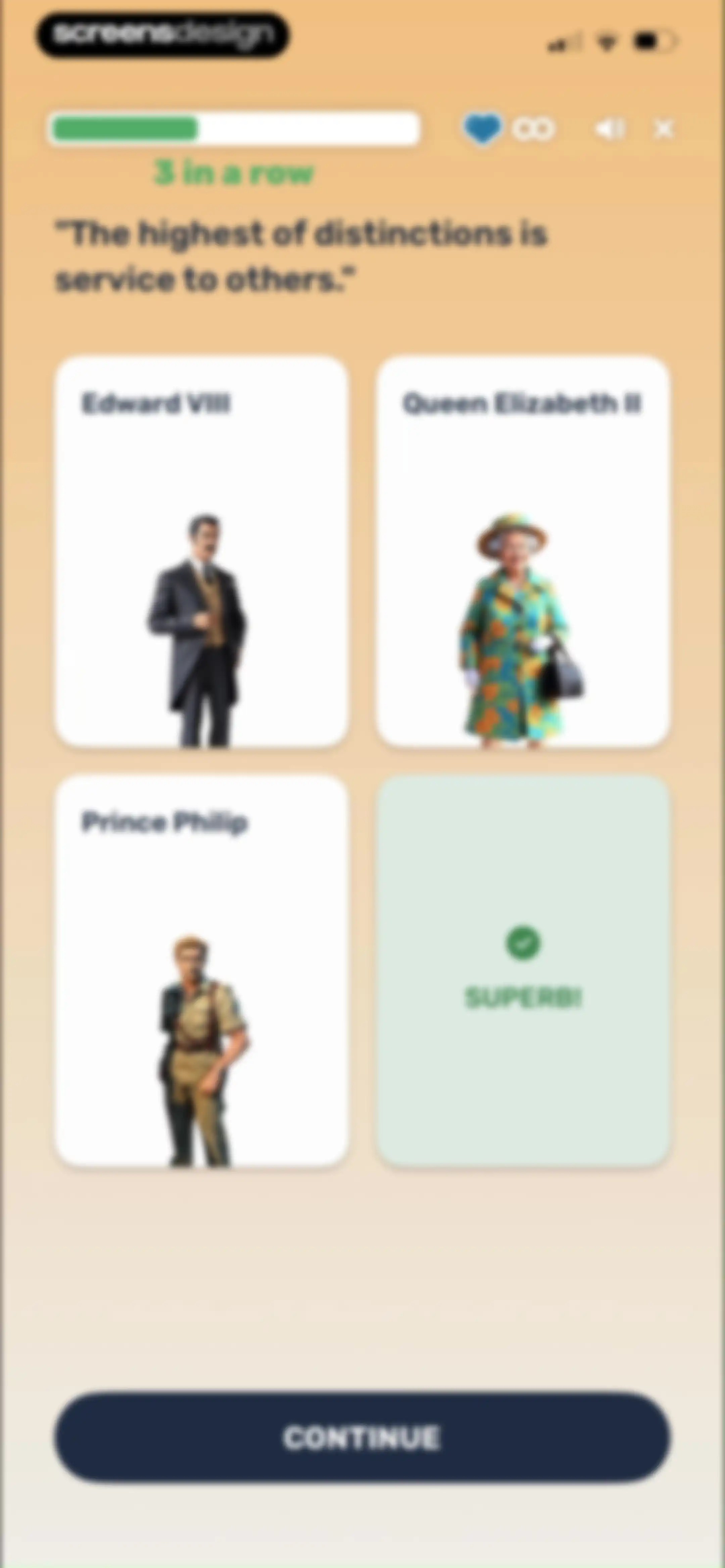 Paladin: Learn History screen 63