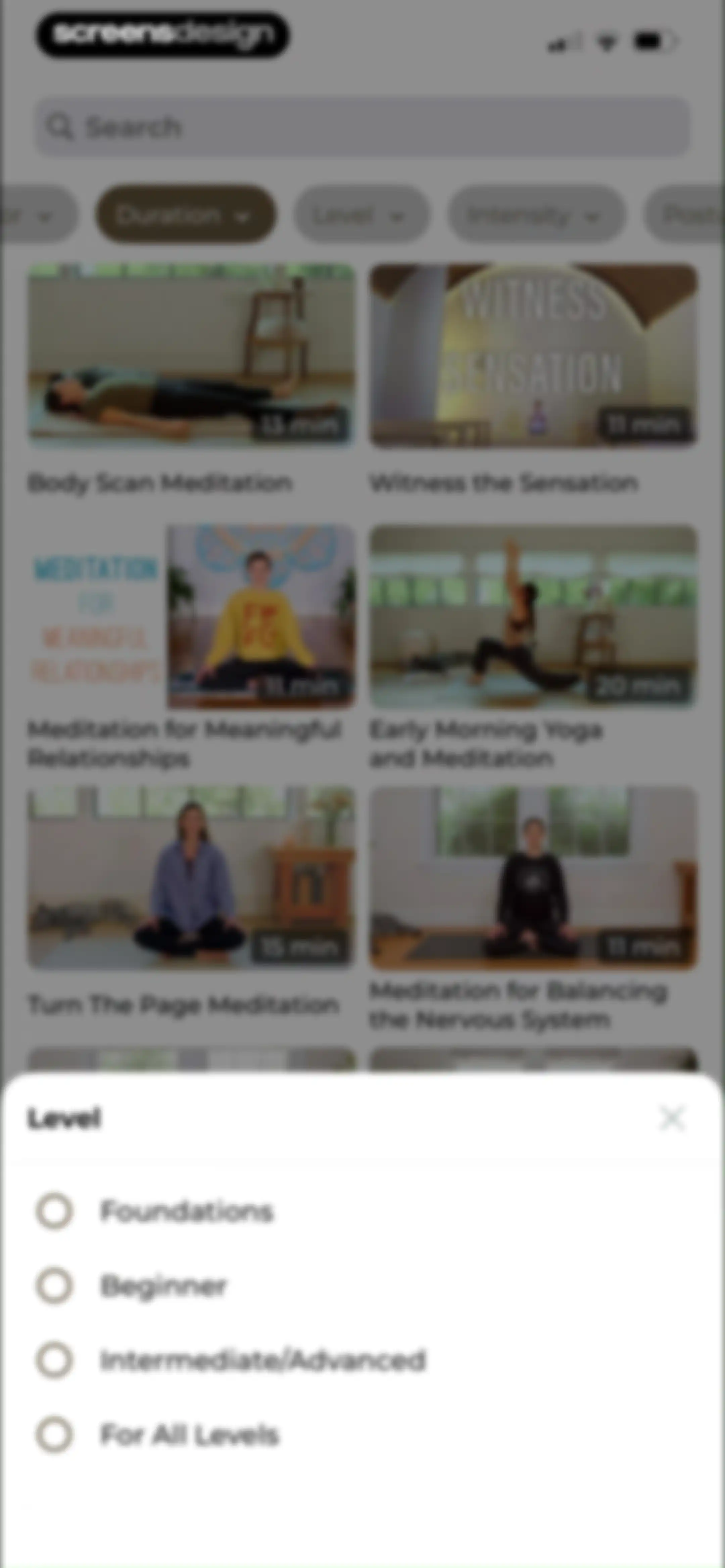 Find What Feels Good Yoga screen 45