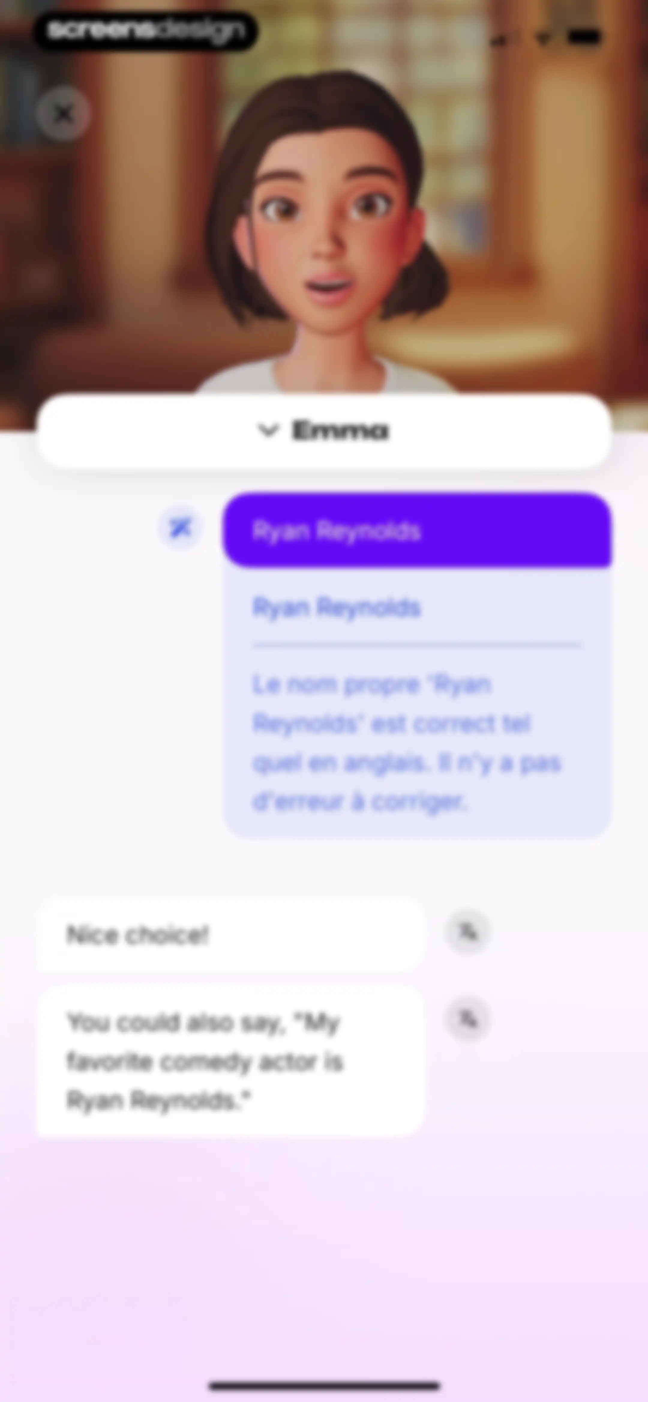 Emma: Learn Languages screen 114