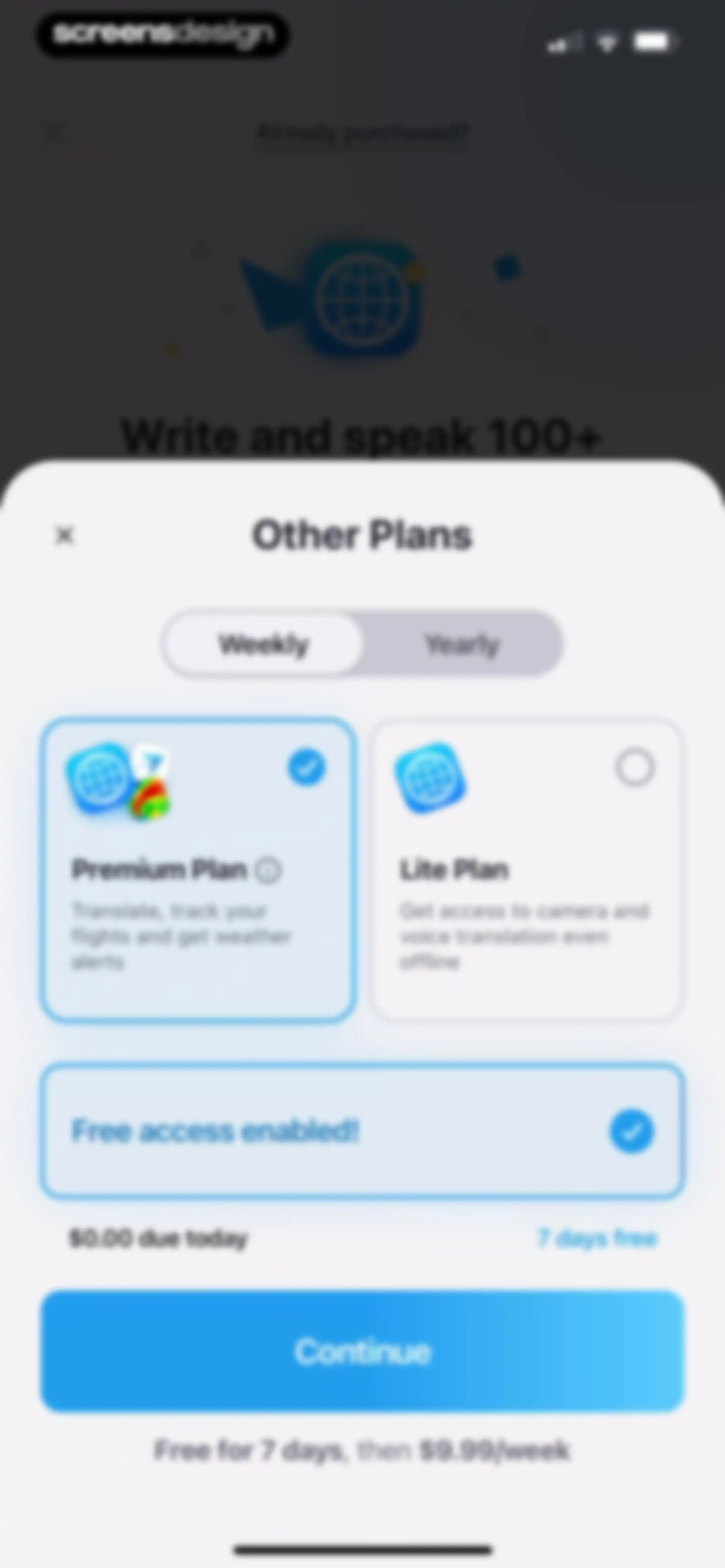 iTranslate Translator screen 13