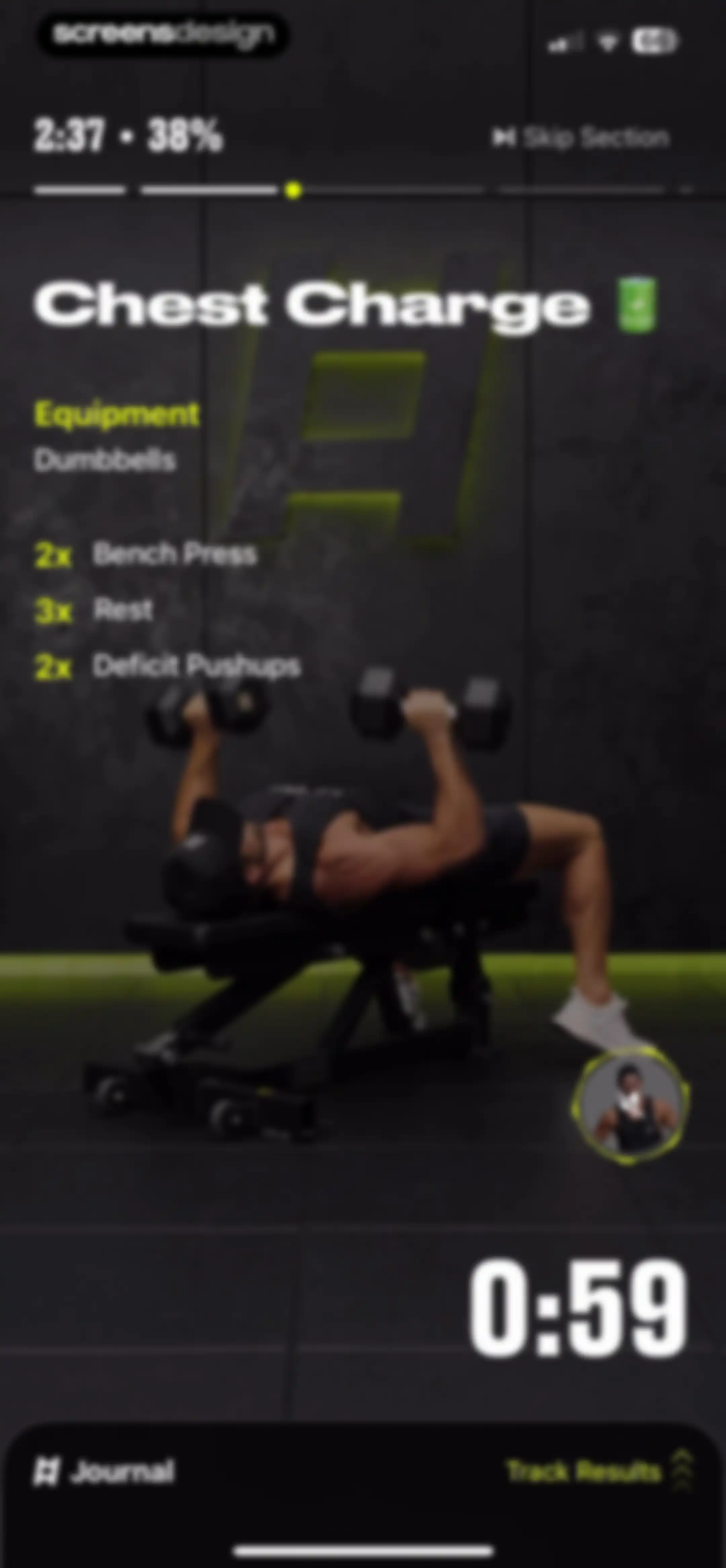 LADDER Strength Training Plans screen 57