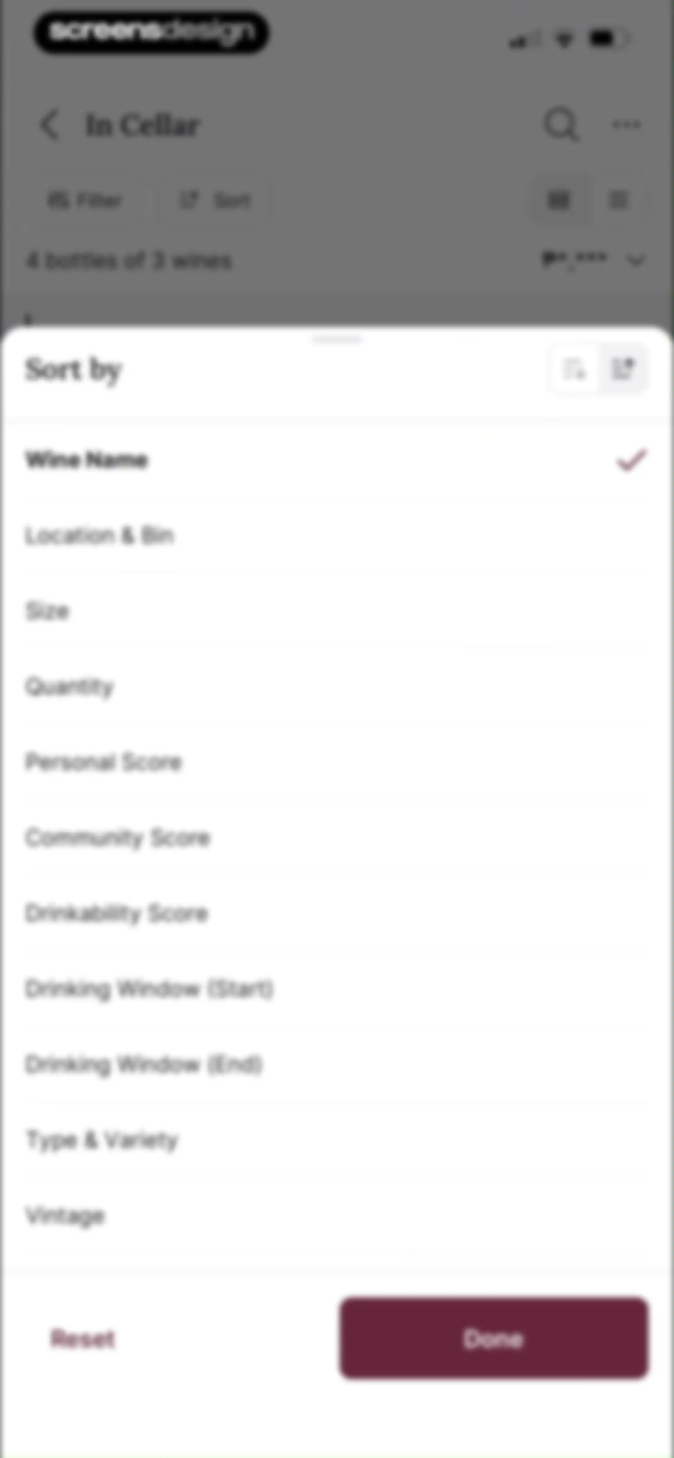 CellarTracker: #1 Wine Tracker screen 103