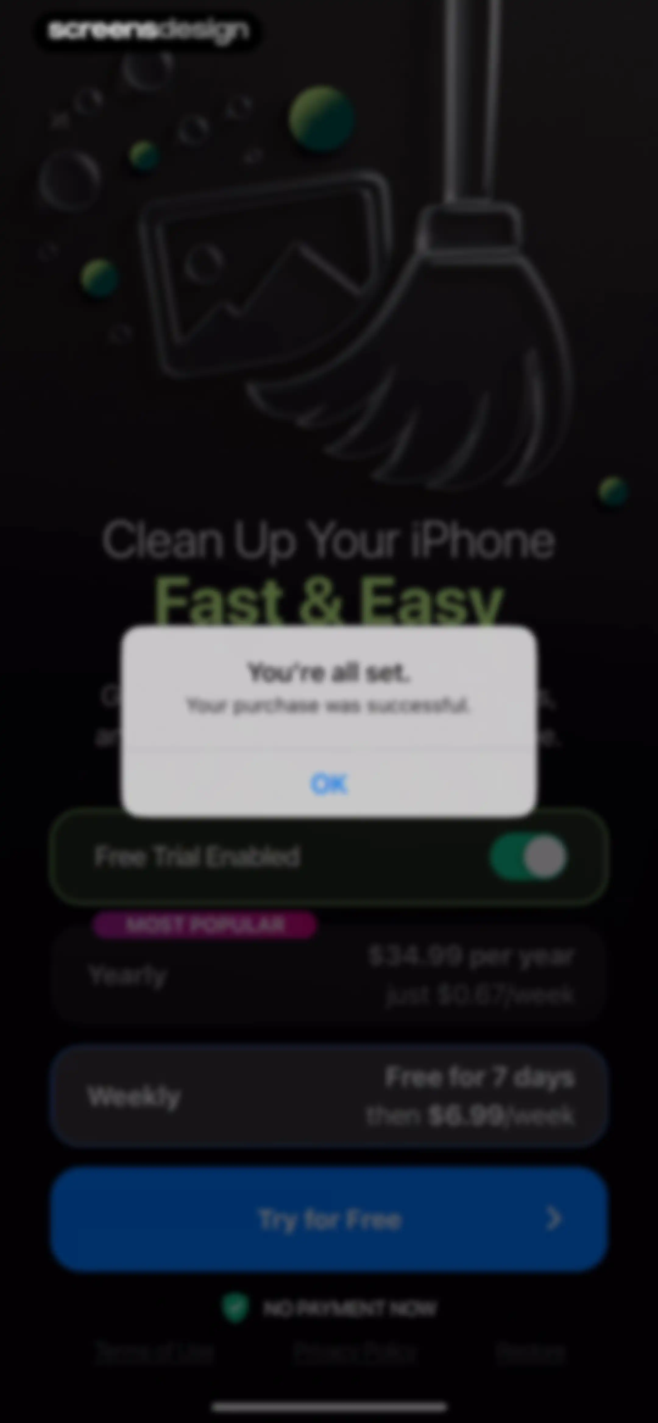Cleaner Kit - Clean Up Storage screen 9
