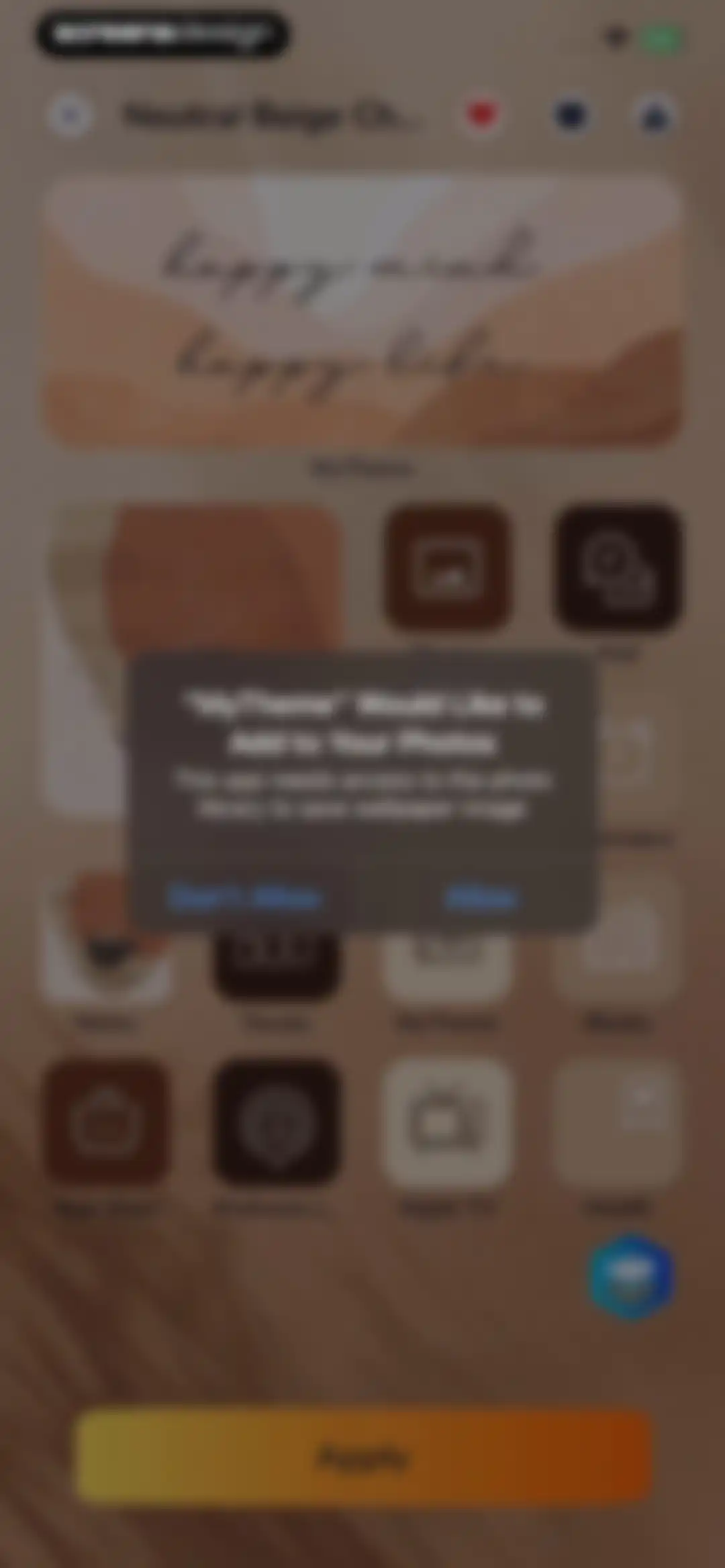 MyTheme - App Icons & Widgets screen 24