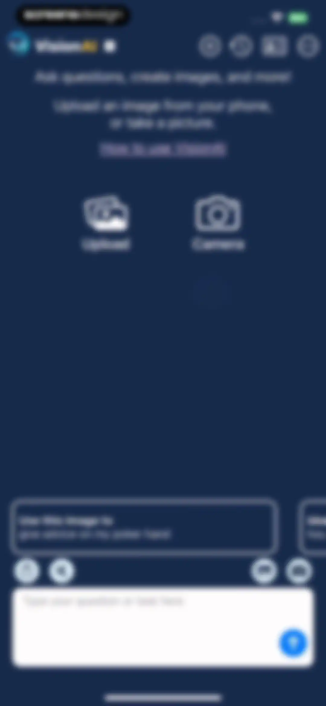 AI Assistant: Images & Writing screen 48