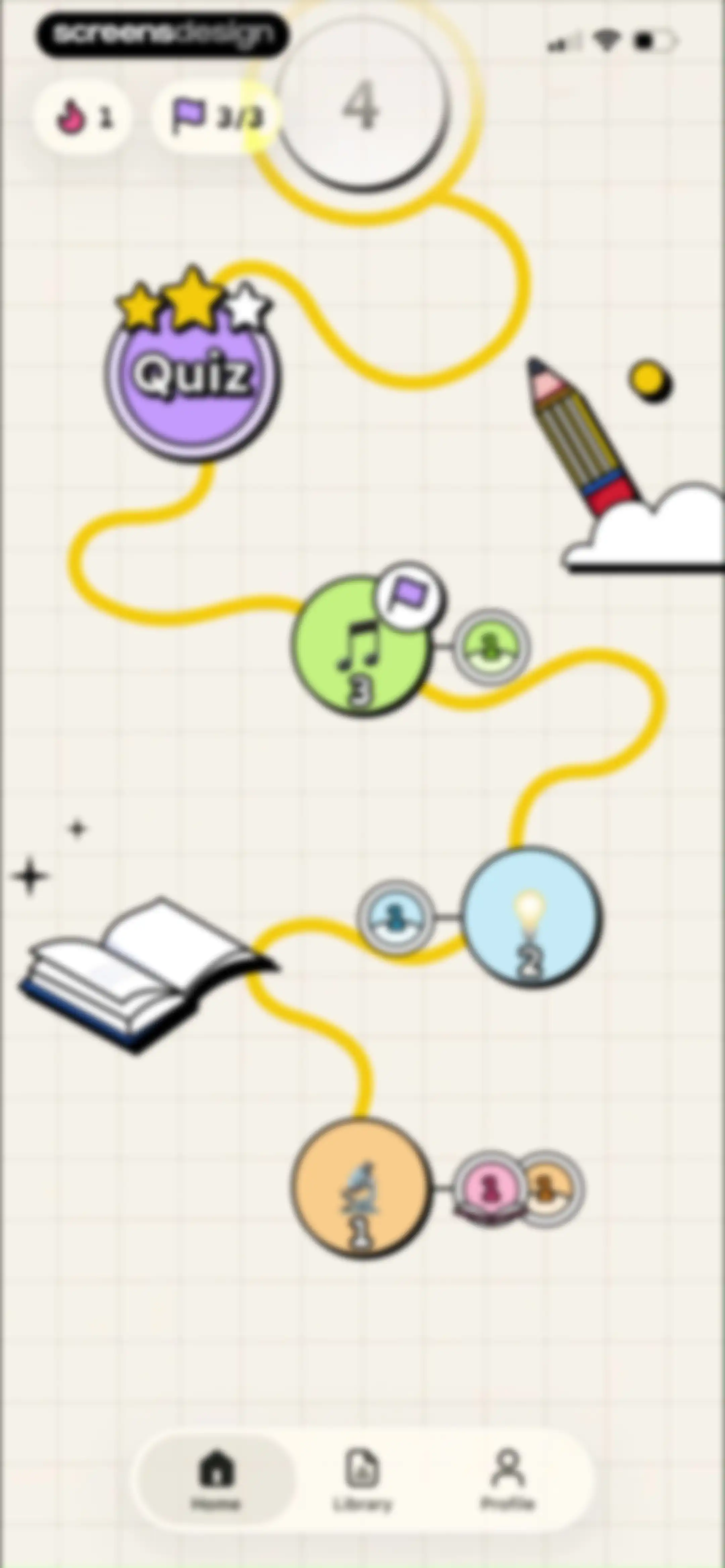 GenK: Daily Learning & Quiz screen 87