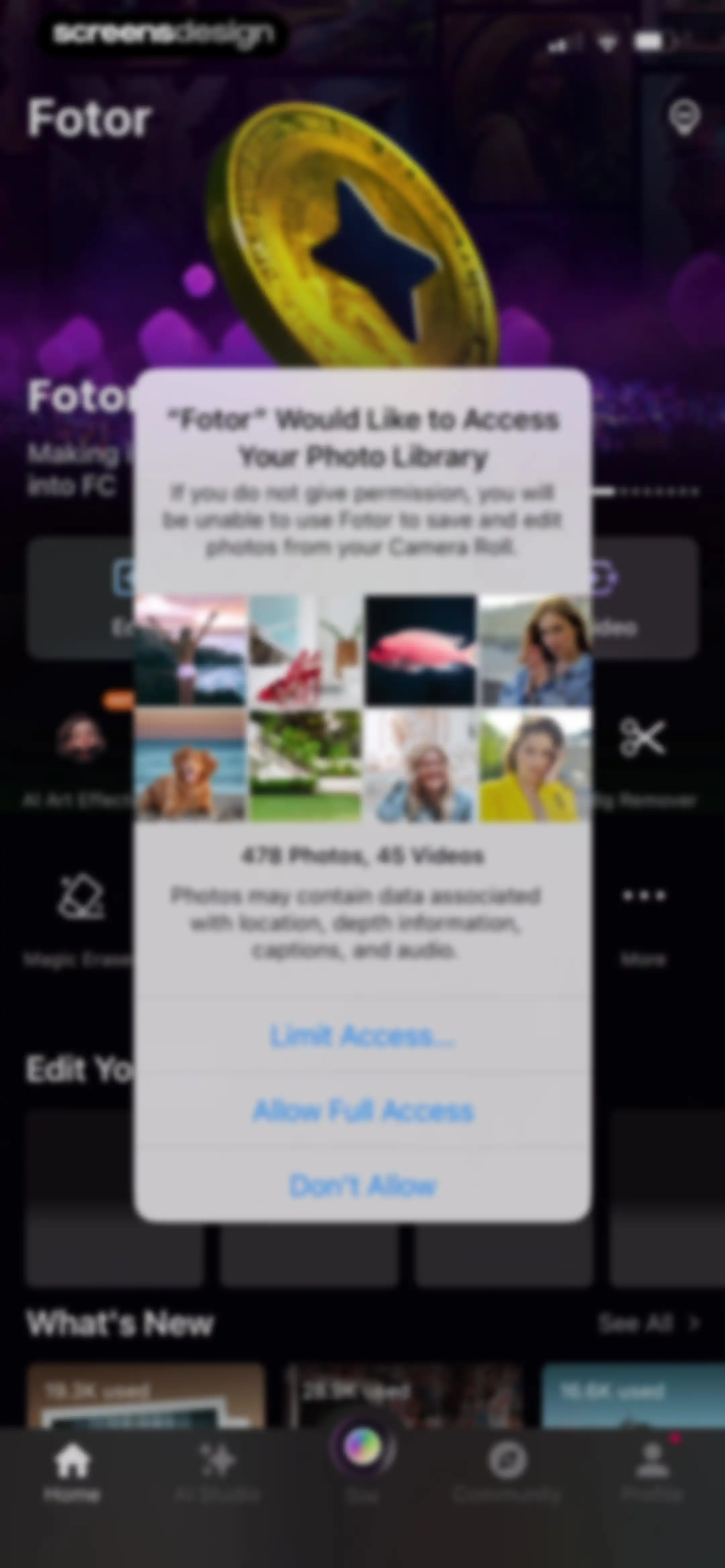Fotor AI Photo Editor & Video screen 21