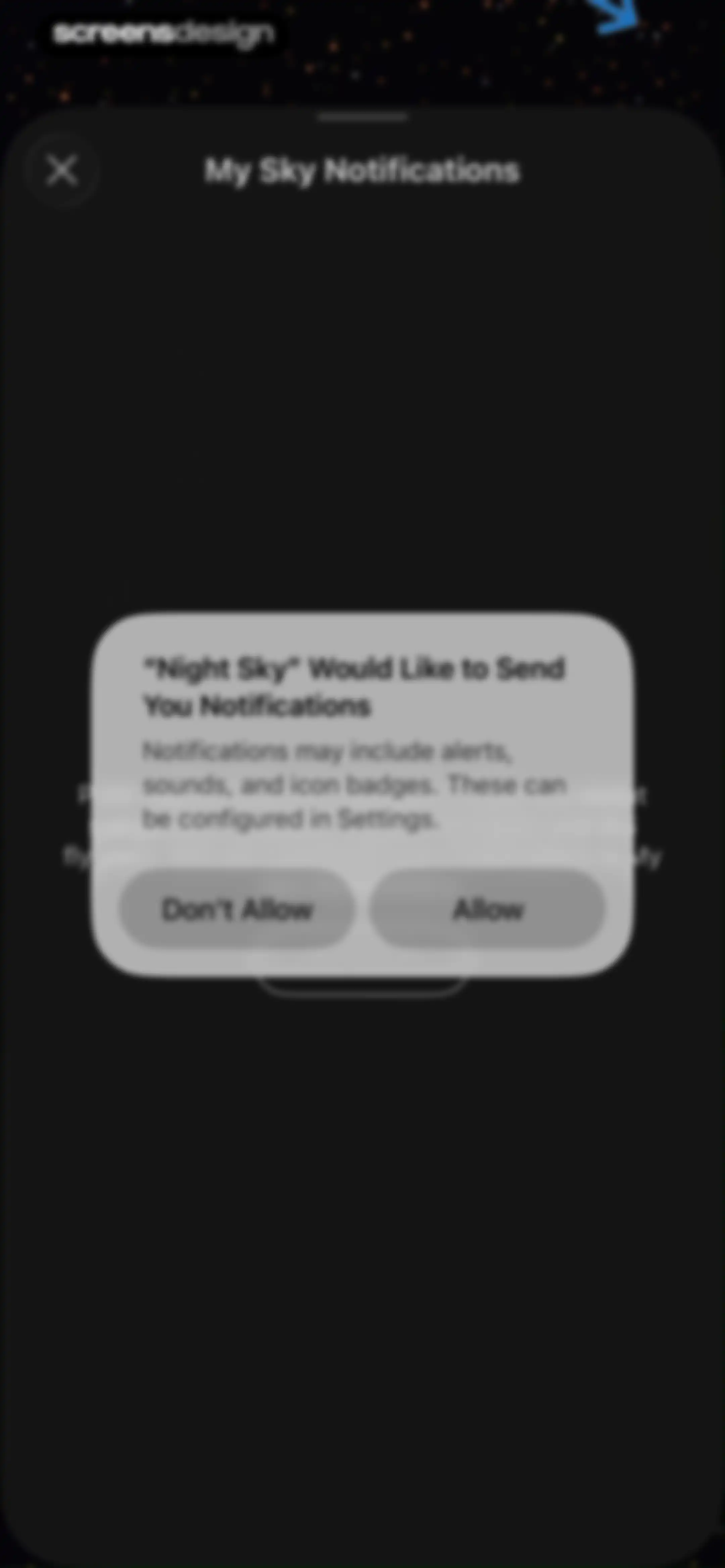 Night Sky screen 119