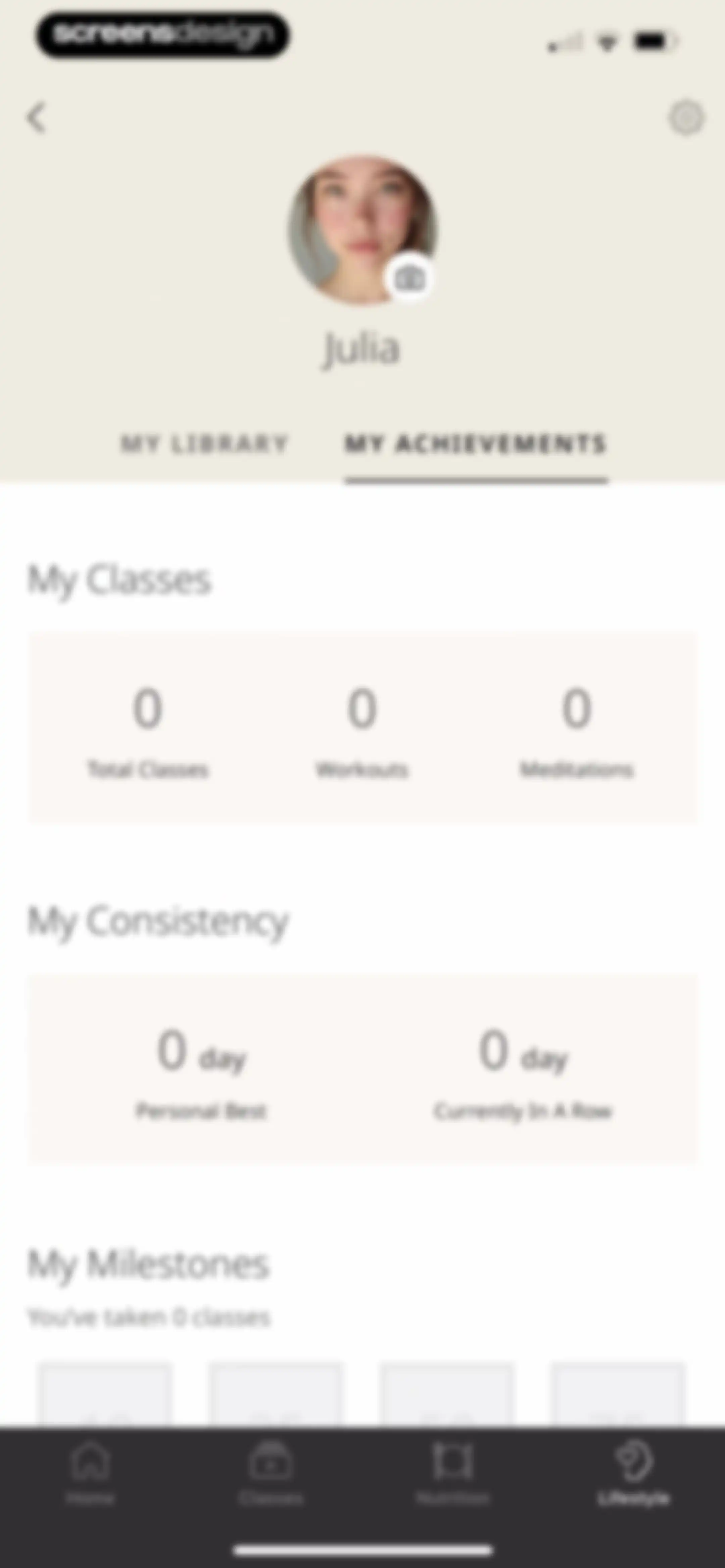 MWH: Fitness + Wellness screen 126