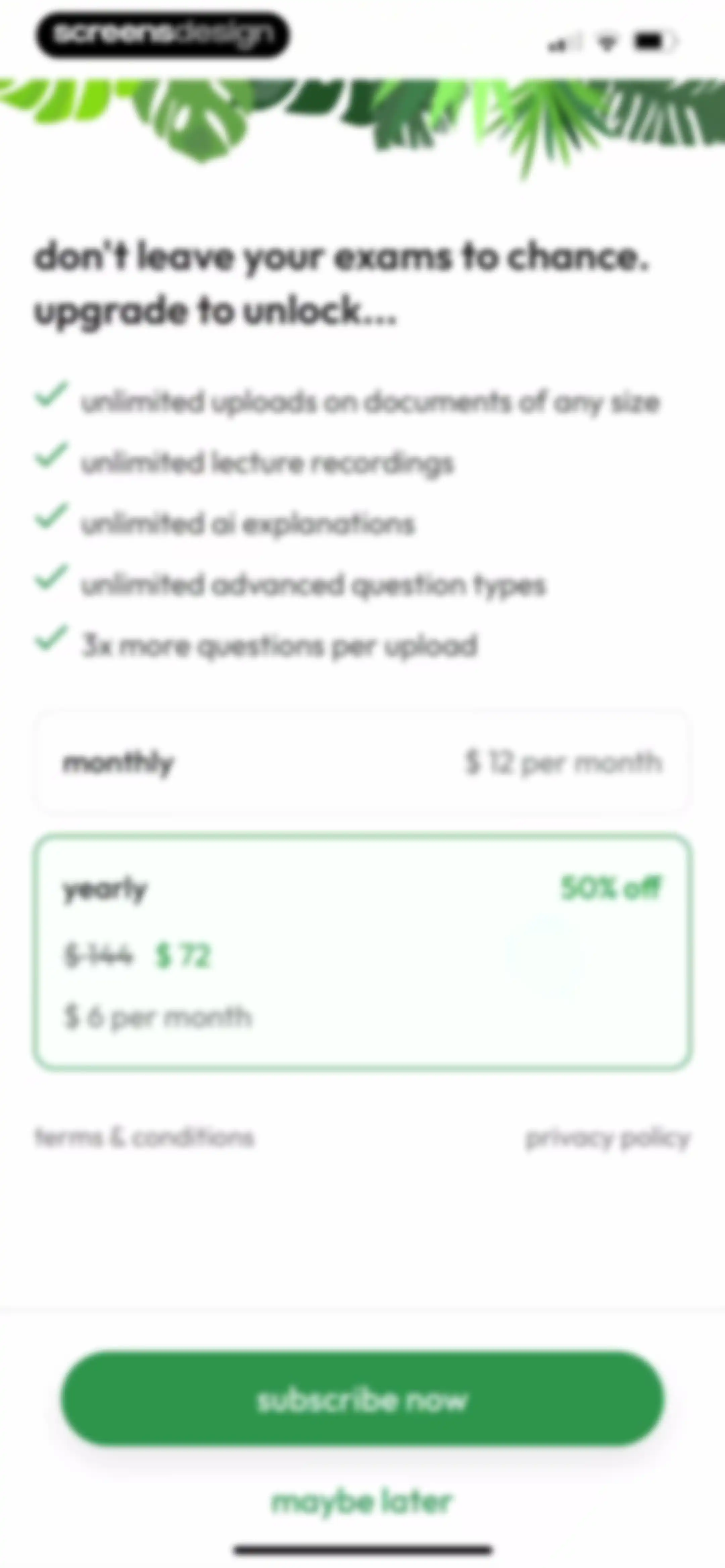 Jungle: AI Flashcards & Quiz screen 81