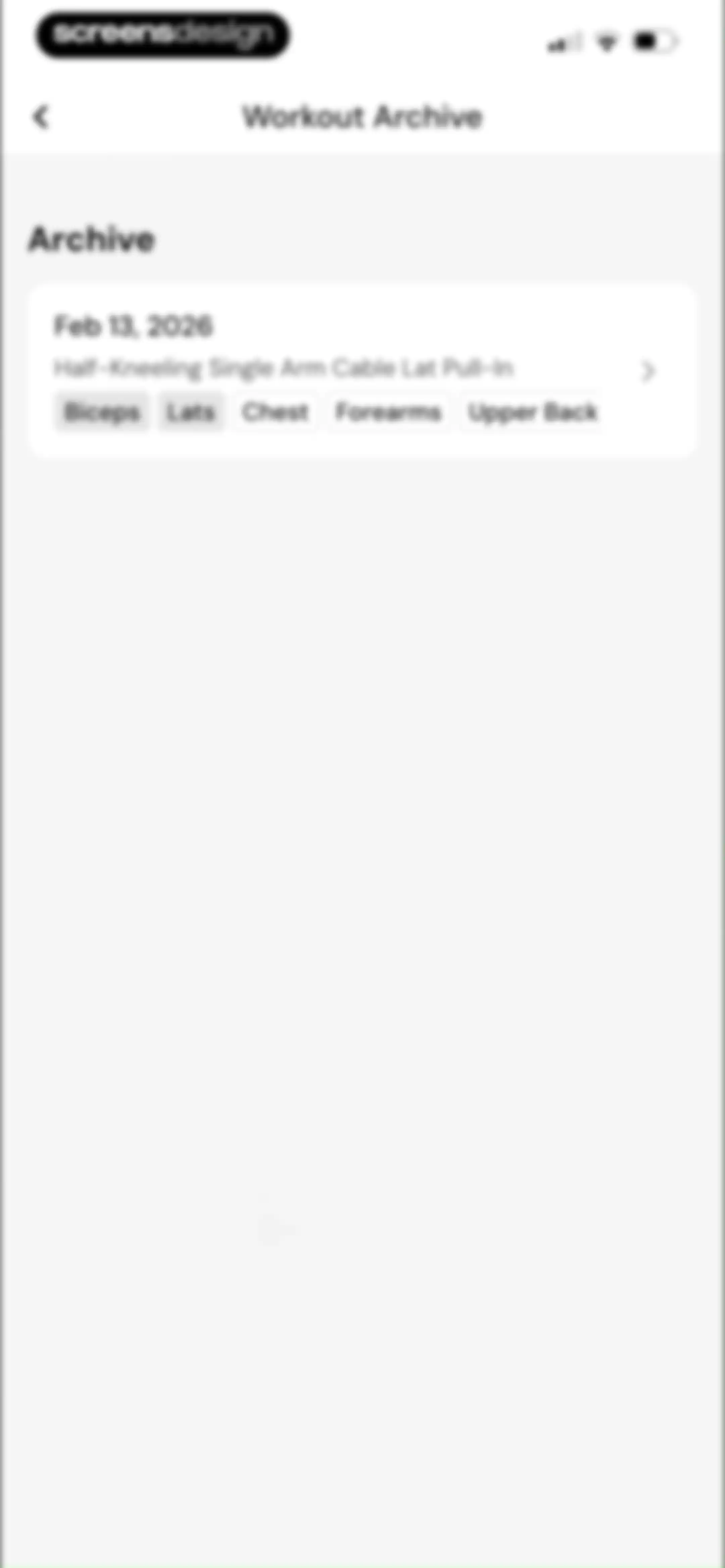 MacroFactor Workouts - Tracker screen 148