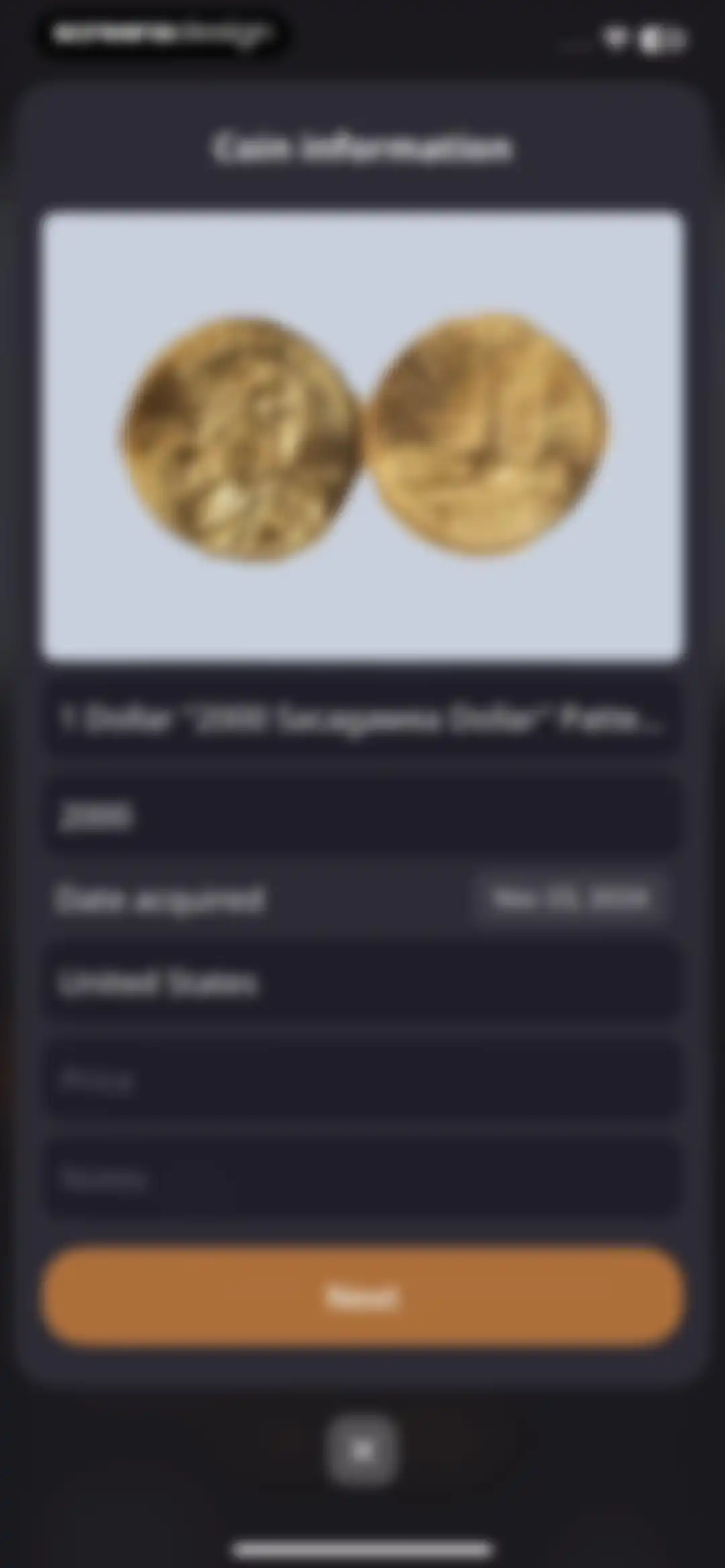 ScanCoin: identify & check screen 19