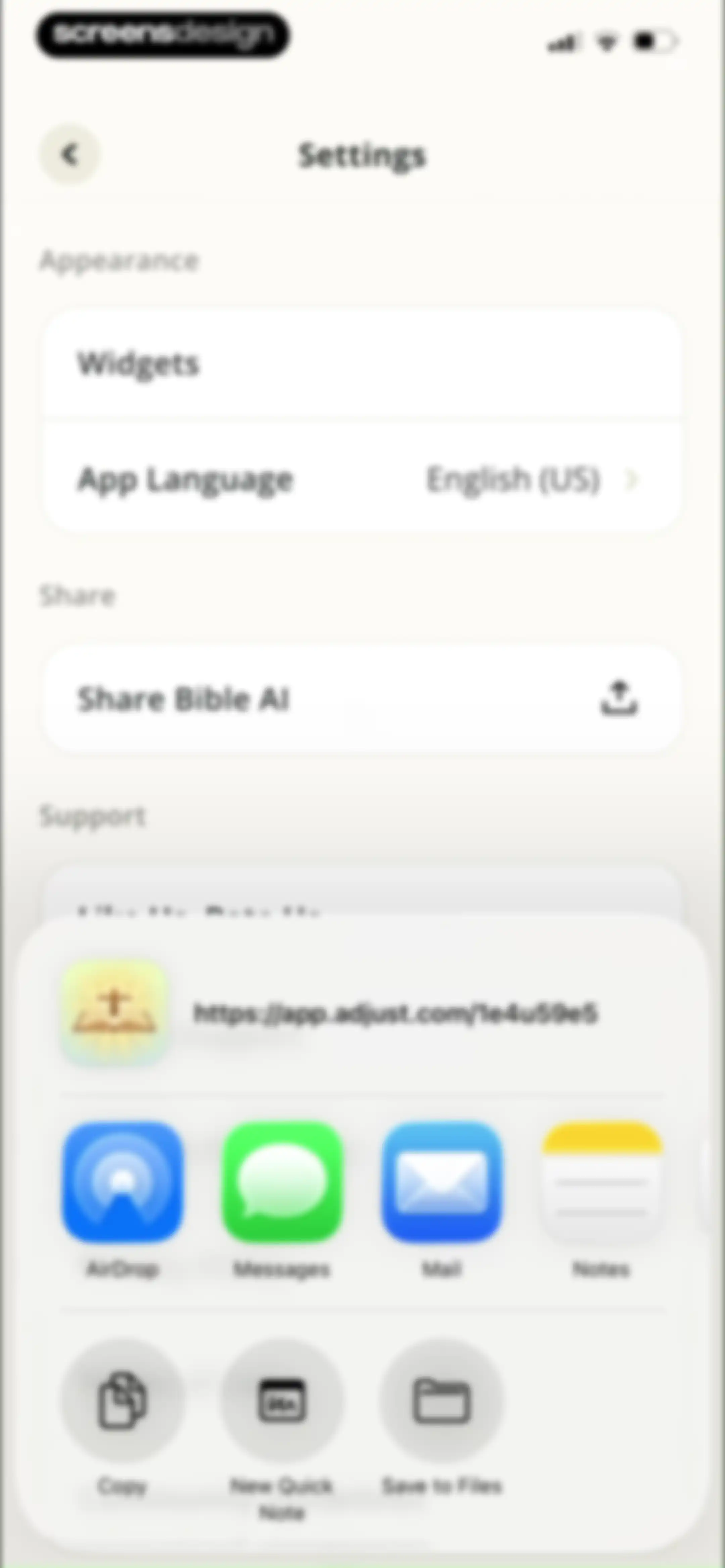 Bible Path: Prayers & Widgets screen 125
