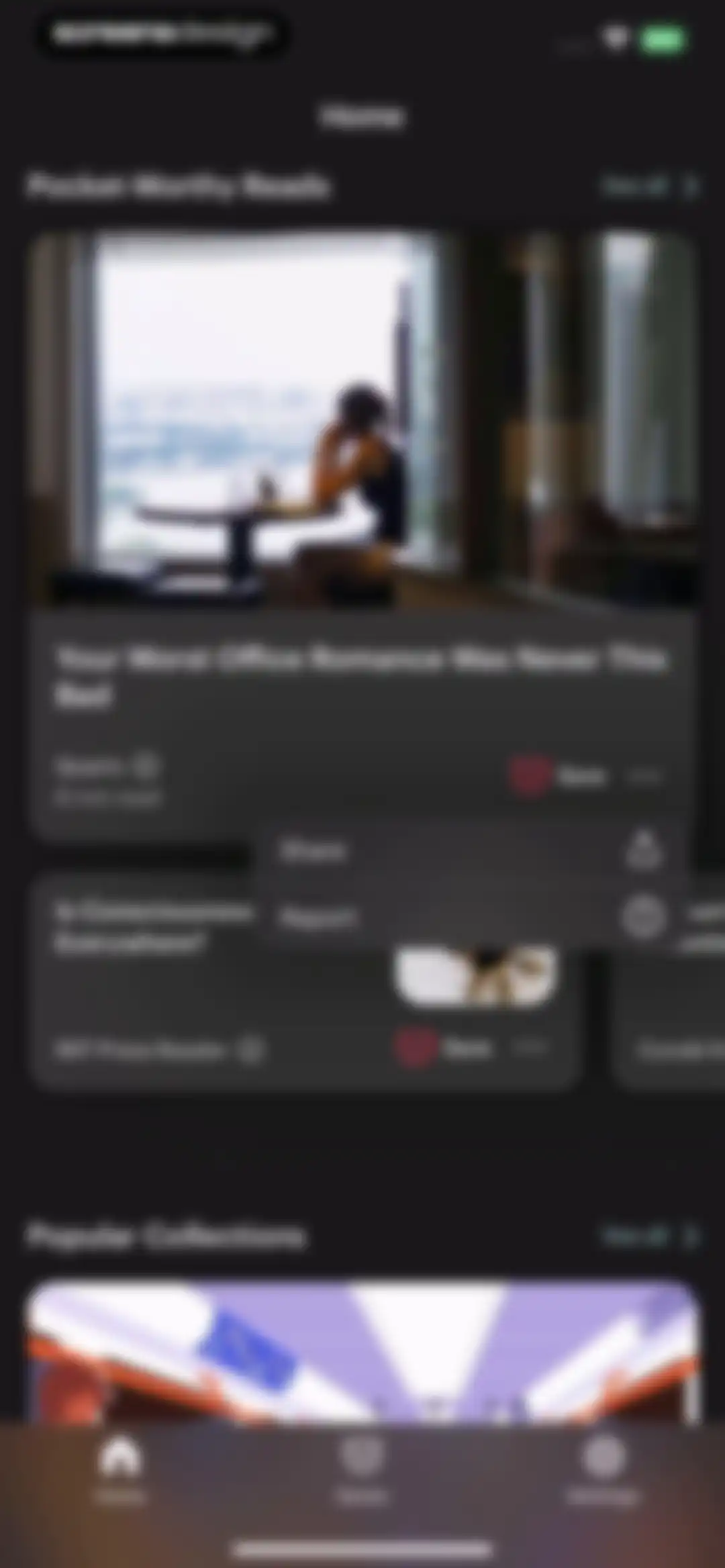 Pocket: Stay Informed screen 21