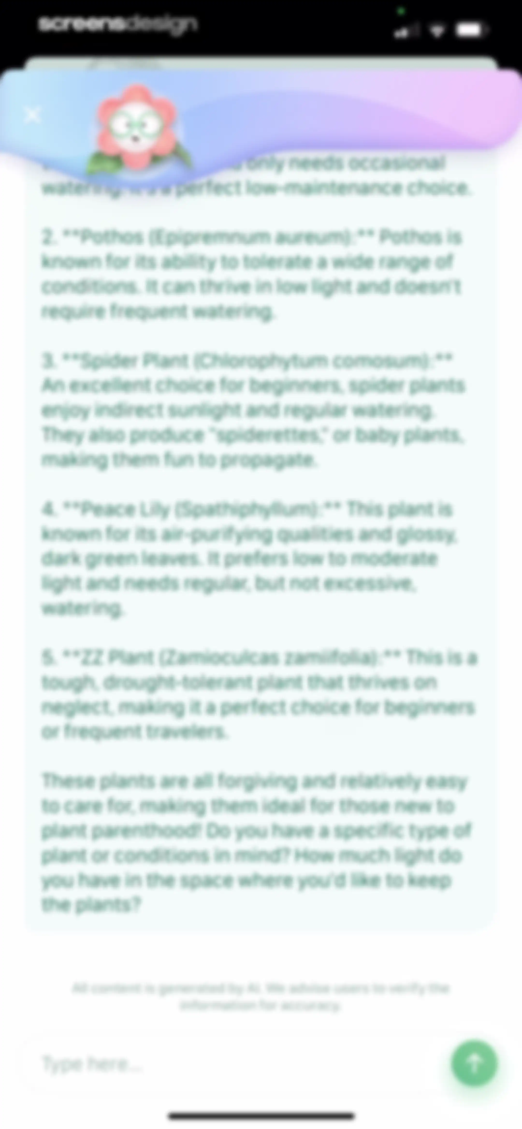 Blossom - Plant Care Guide screen 178