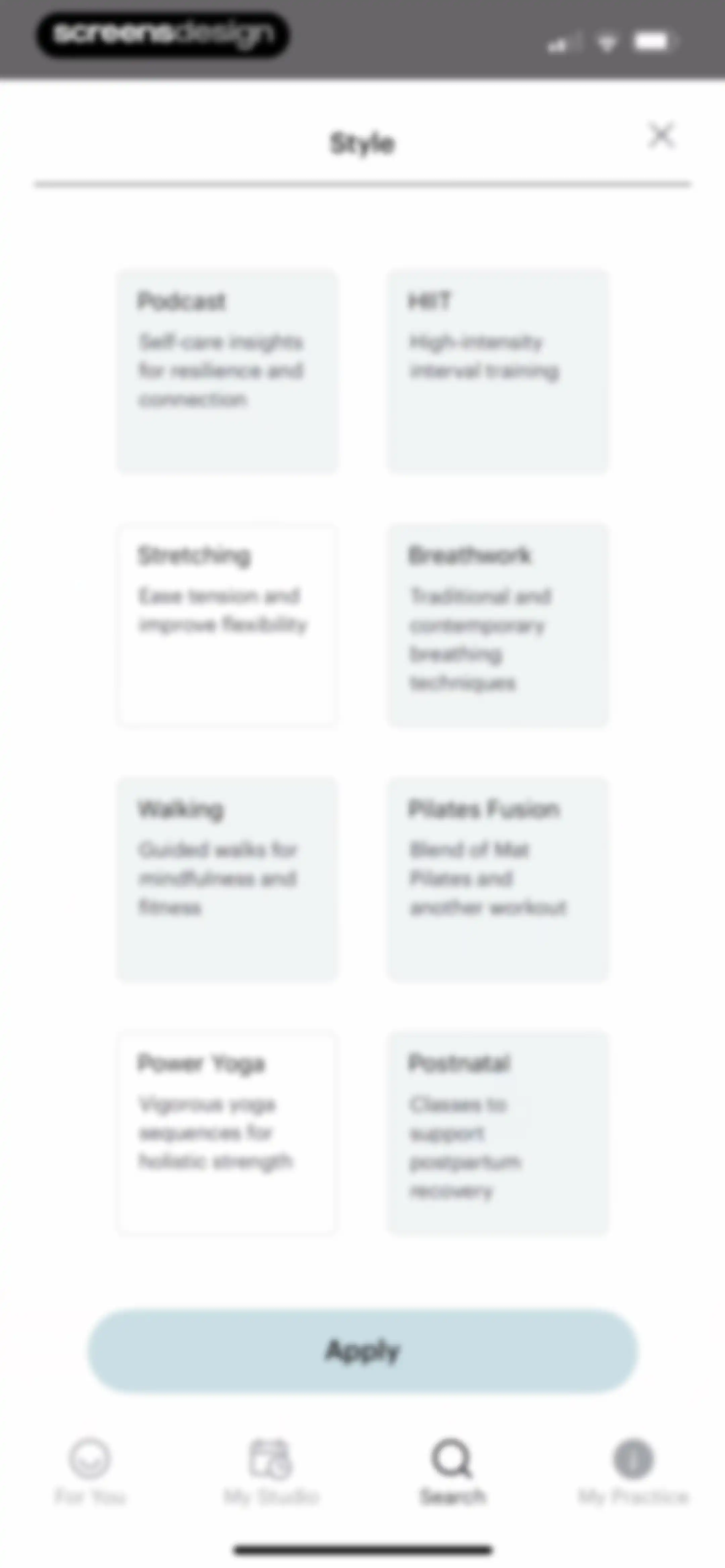 Glo | Yoga and Meditation App screen 28
