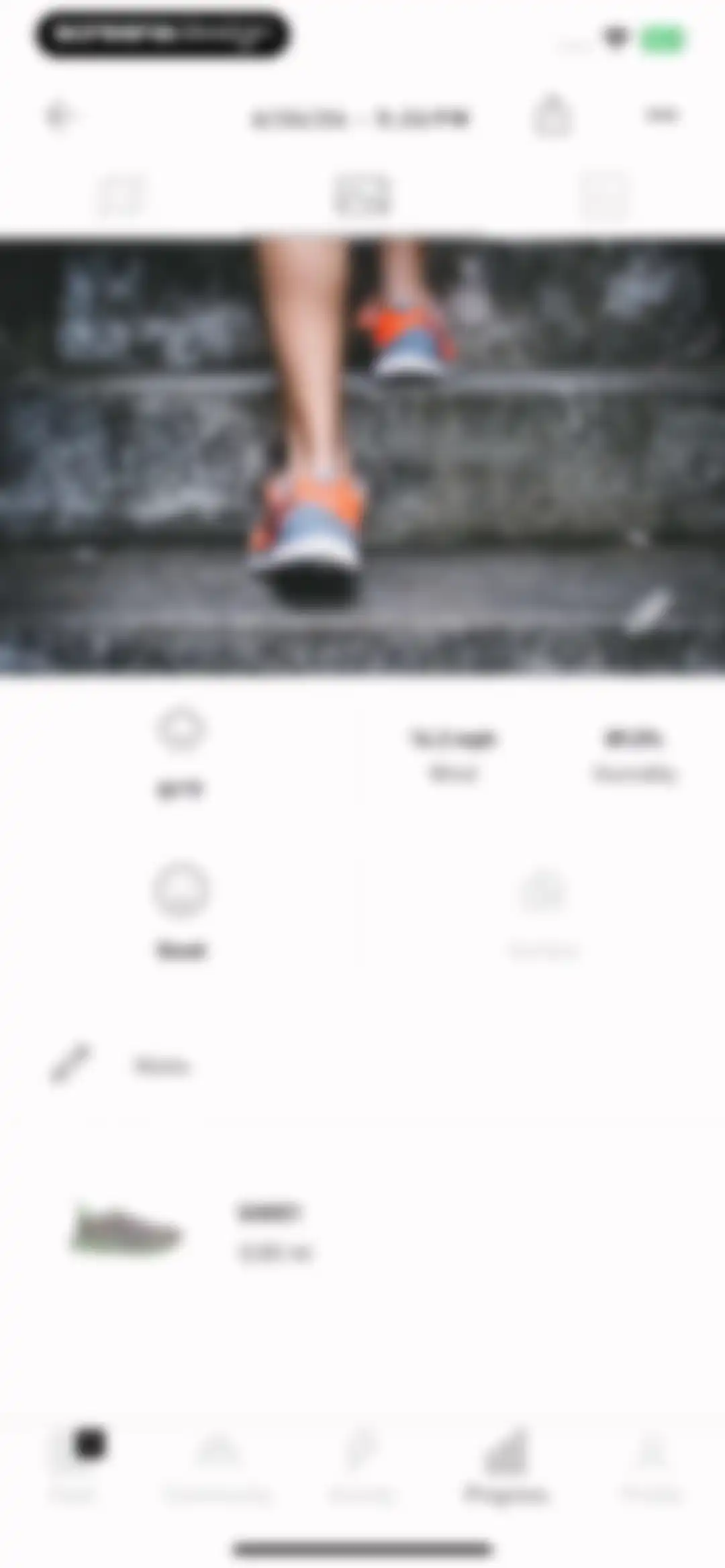 adidas Running: Run tracker screen 63