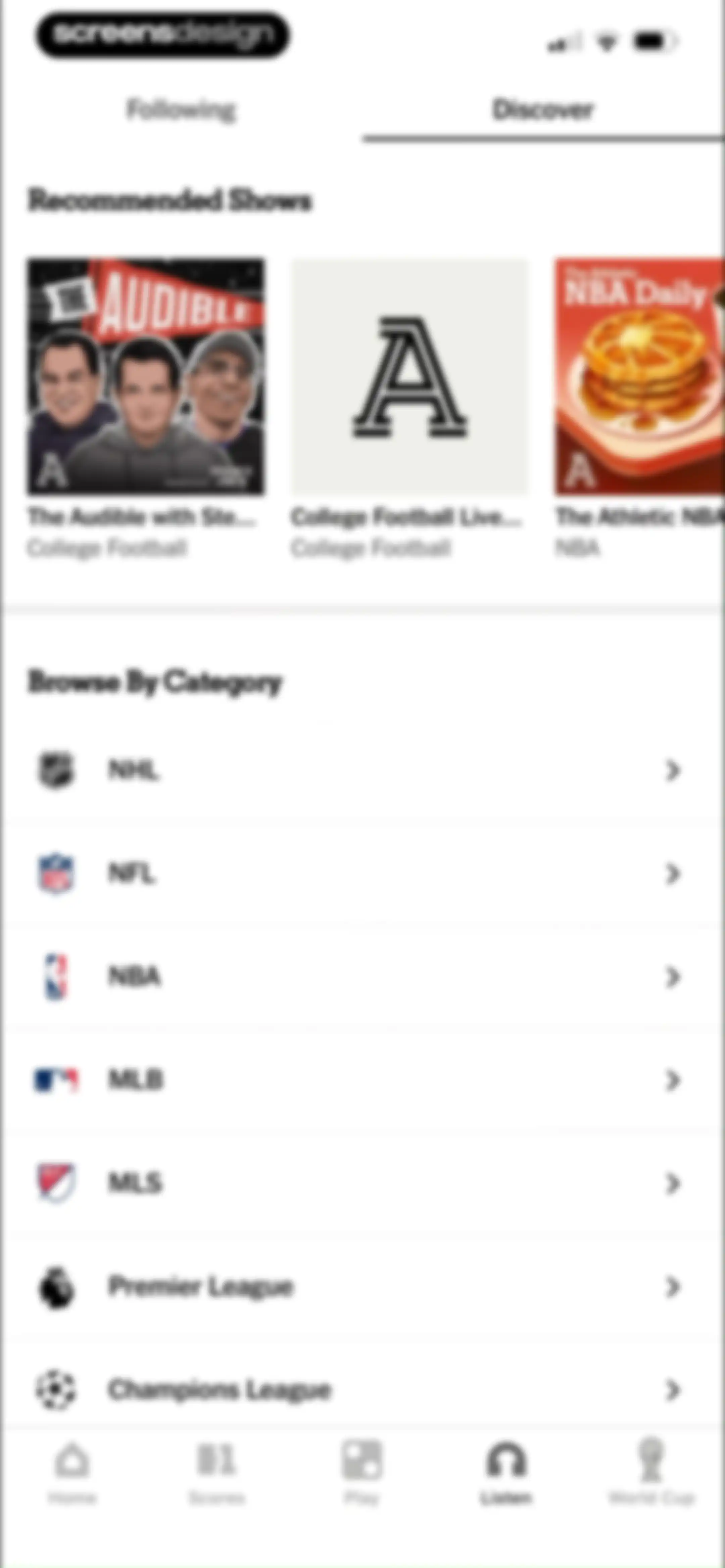 The Athletic: All Sports News screen 70