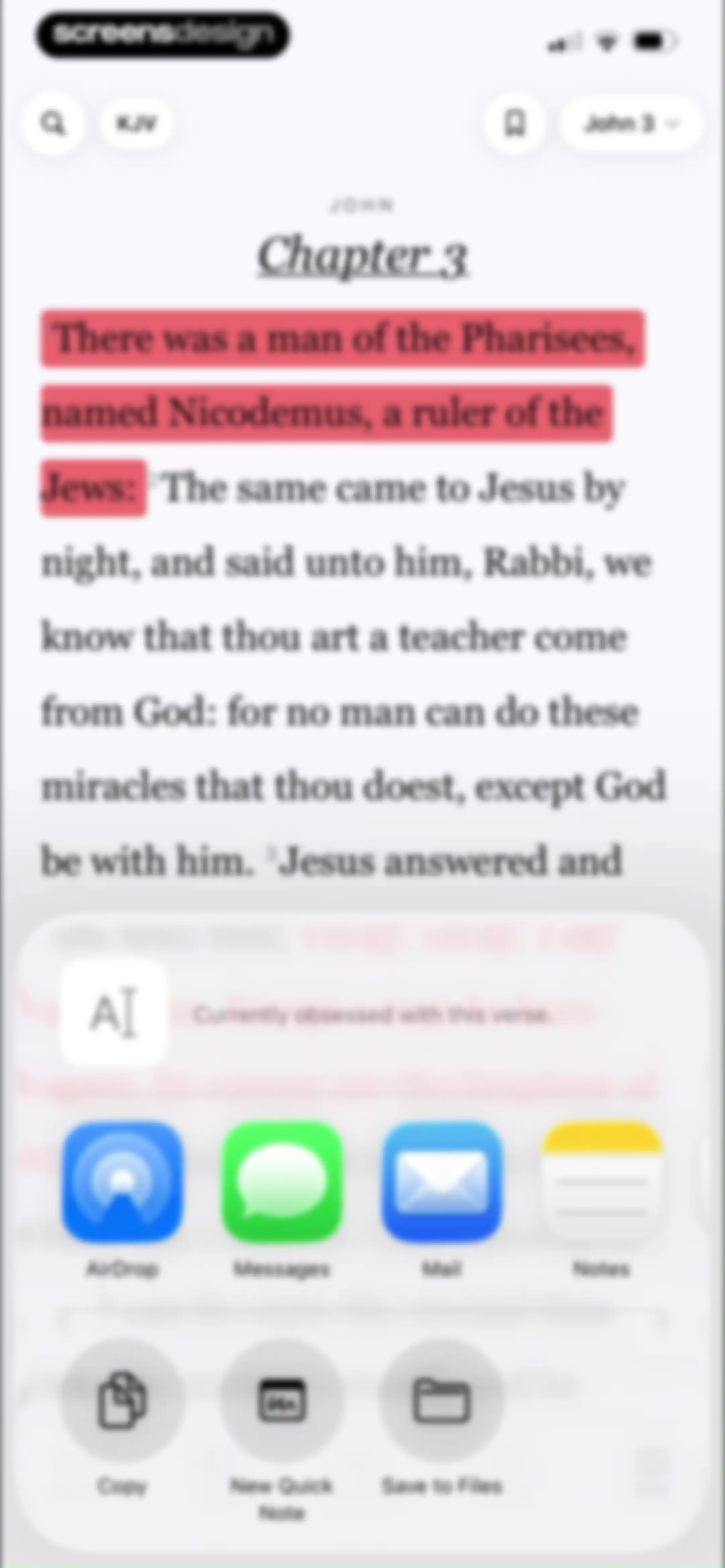 Bible Word Study screen 51