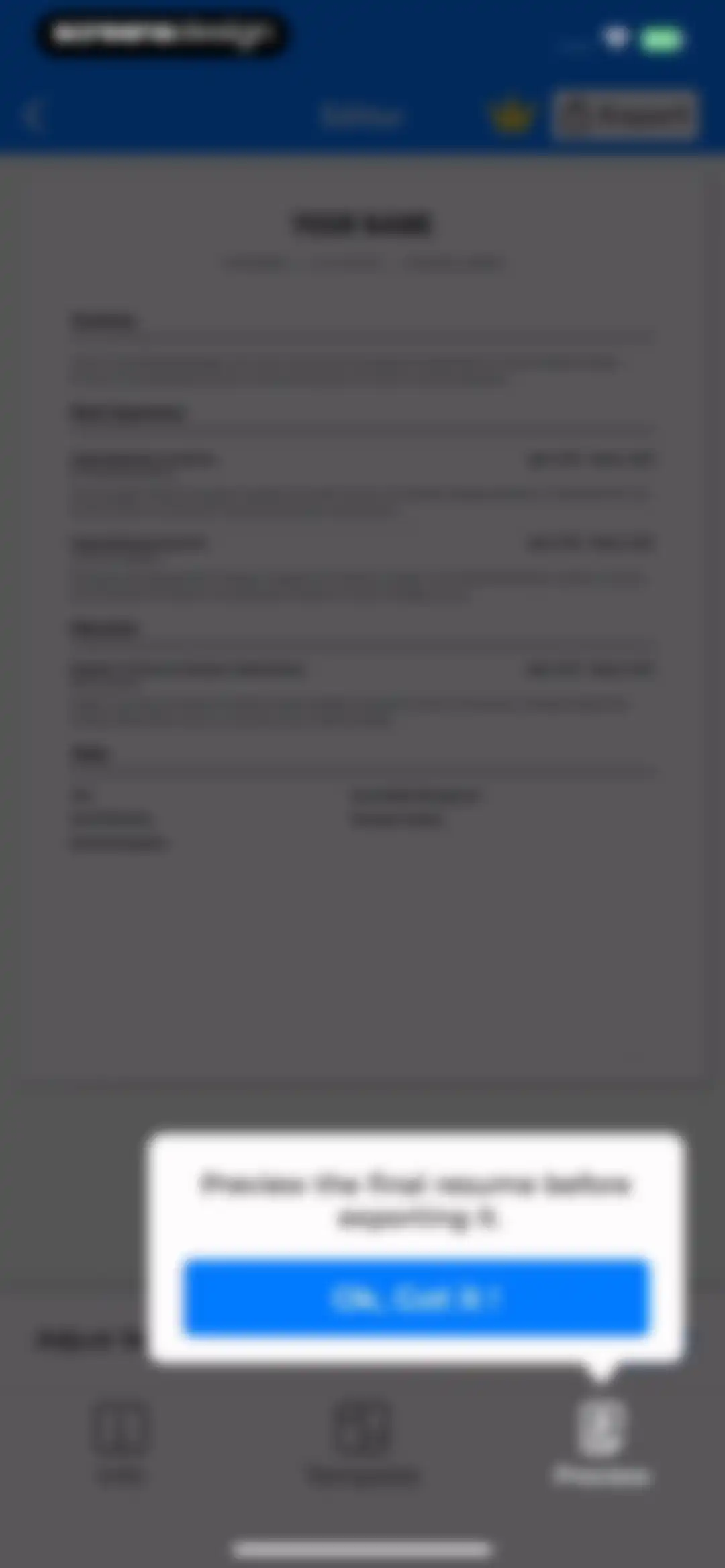 AI Resume Creator: CV Builder screen 14